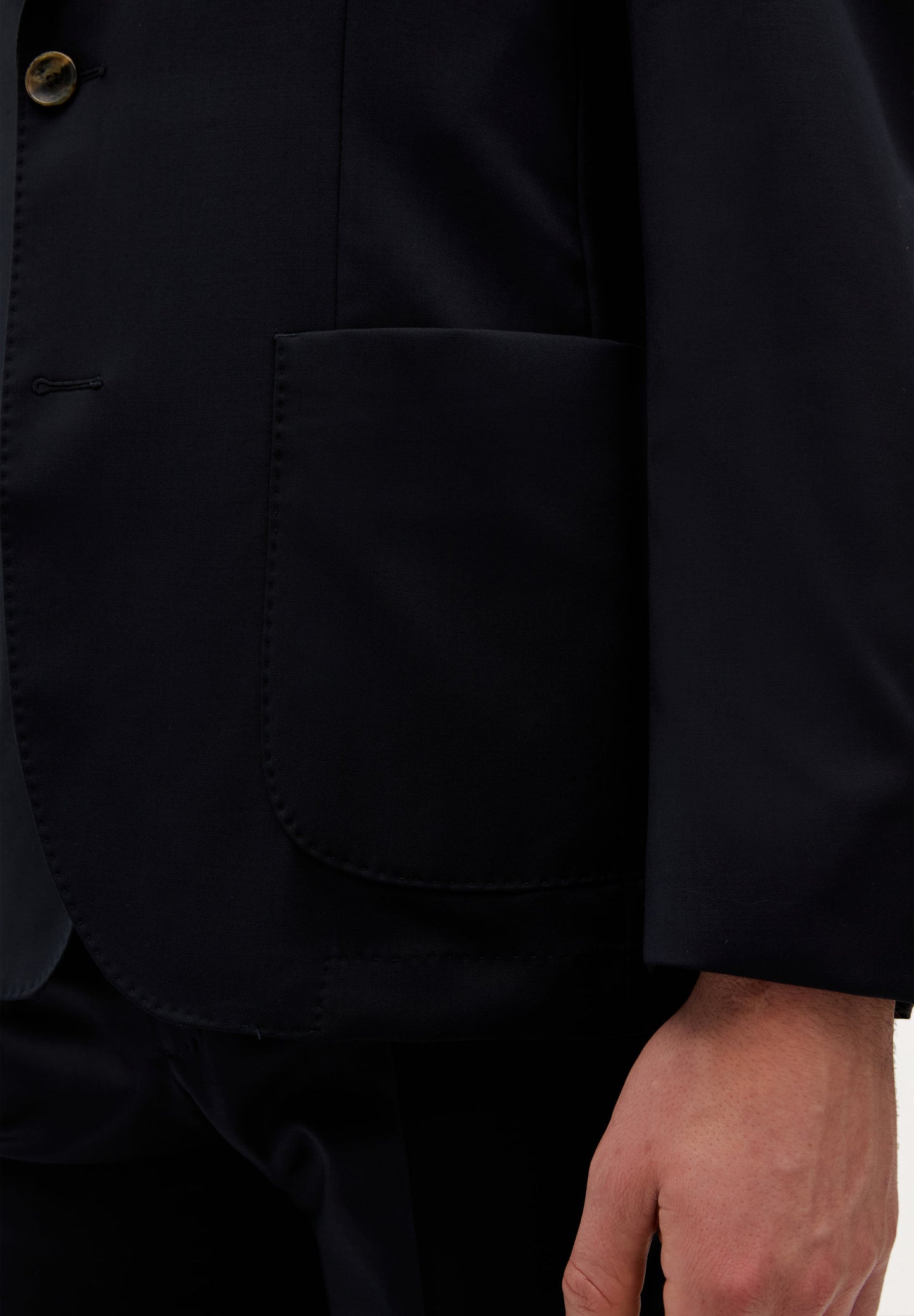 BLAZER DE FATO EM LÃ