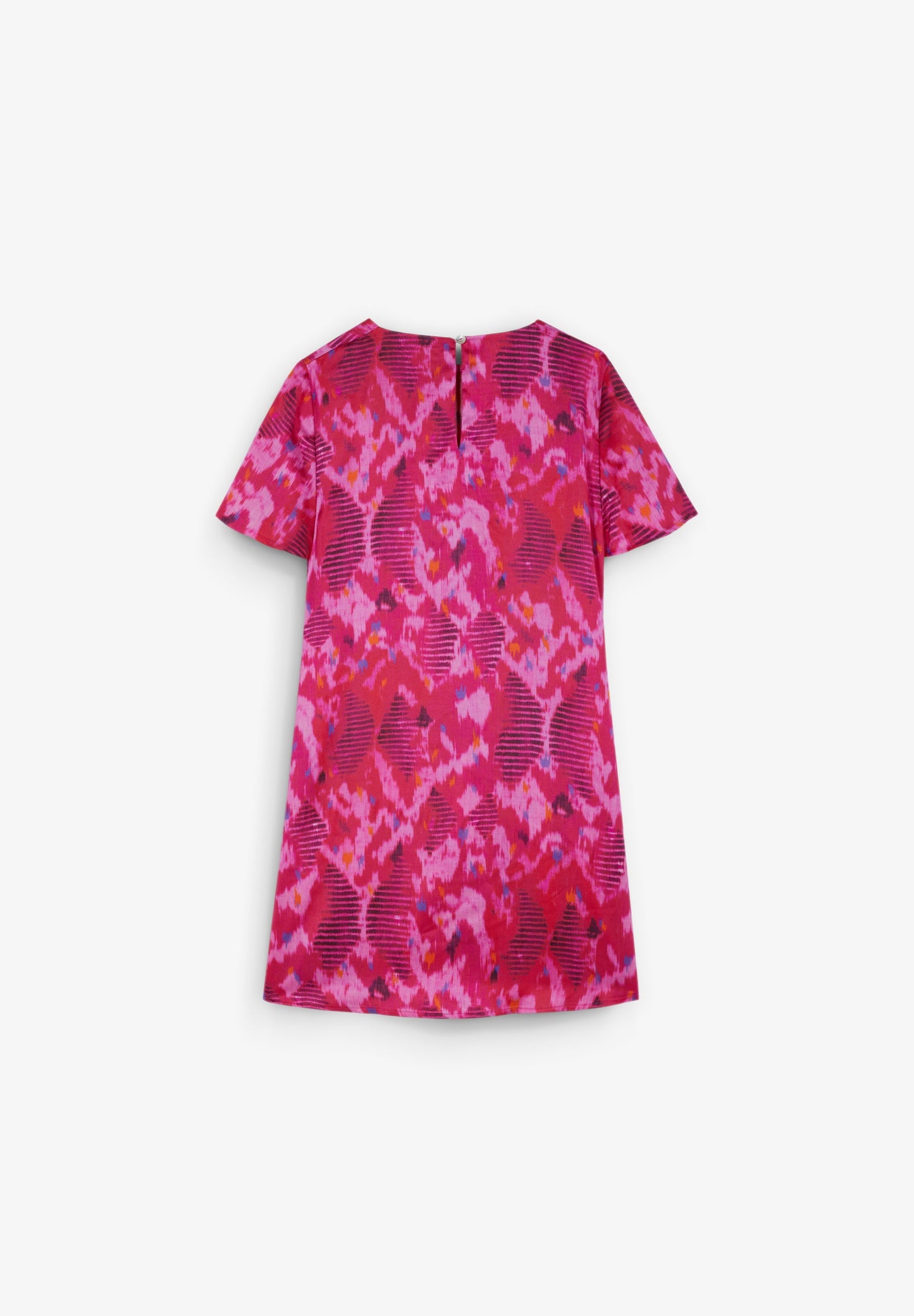 VESTIDO CURTO COM FRANZIDO LATERAL