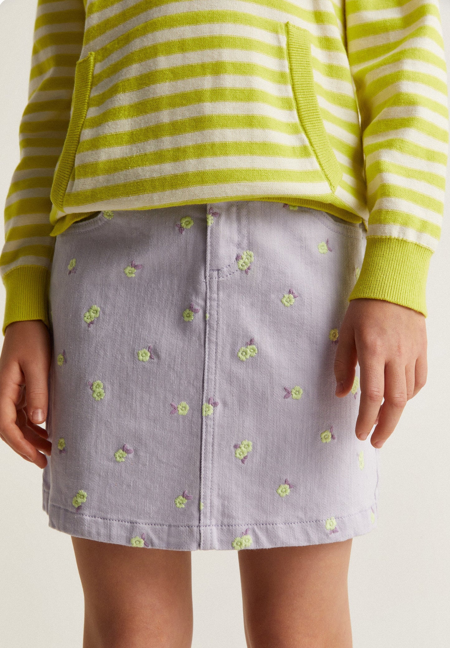 MIAMI EMB SKIRT