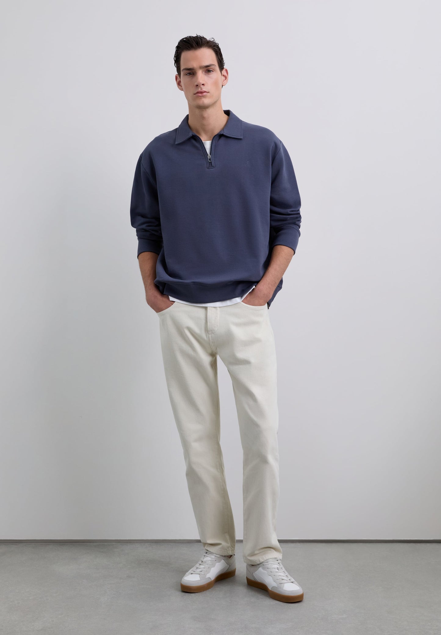 SWEATER COM ZIP MÉDIO SCEASY