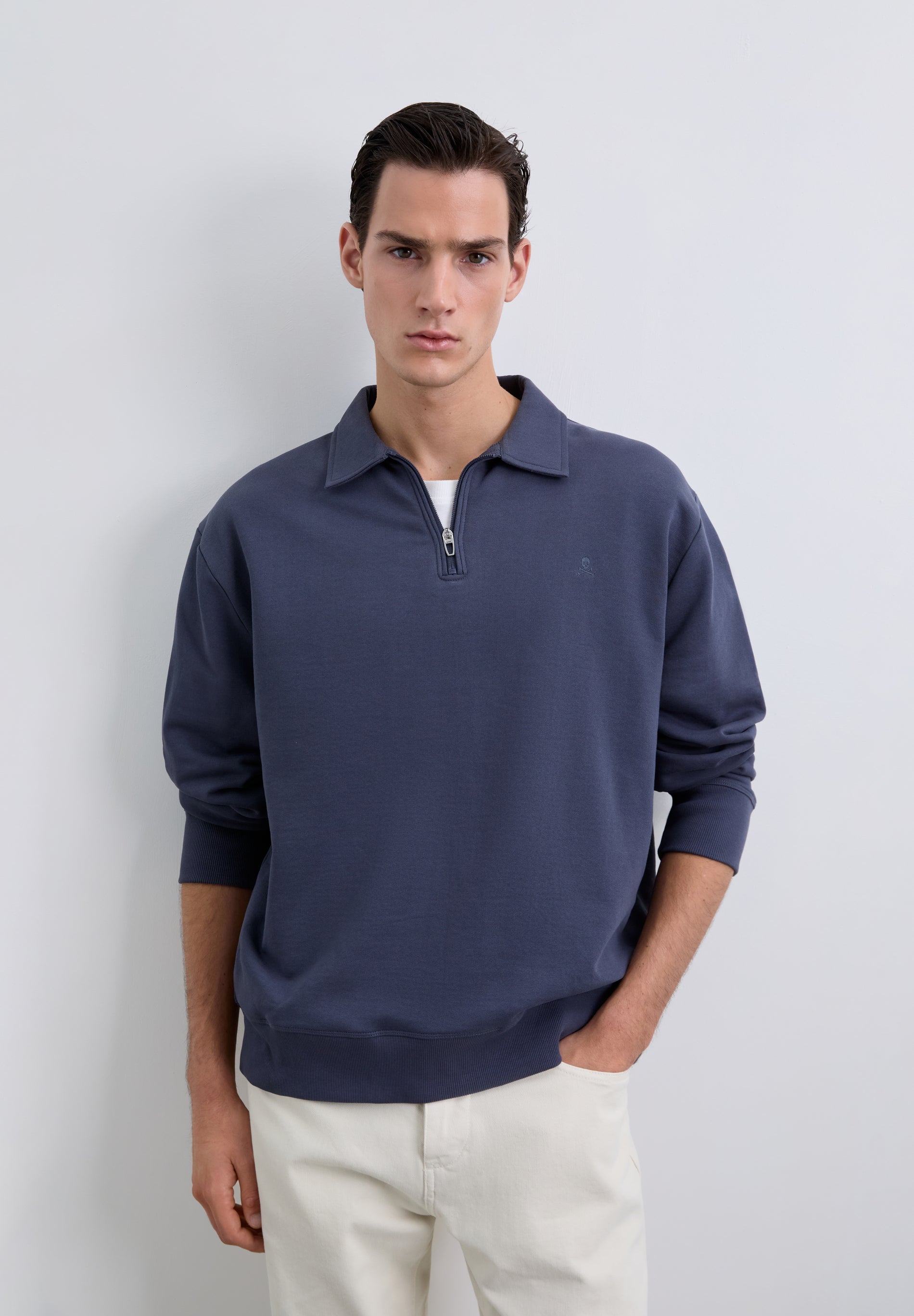 SWEATER COM ZIP MÉDIO SCEASY