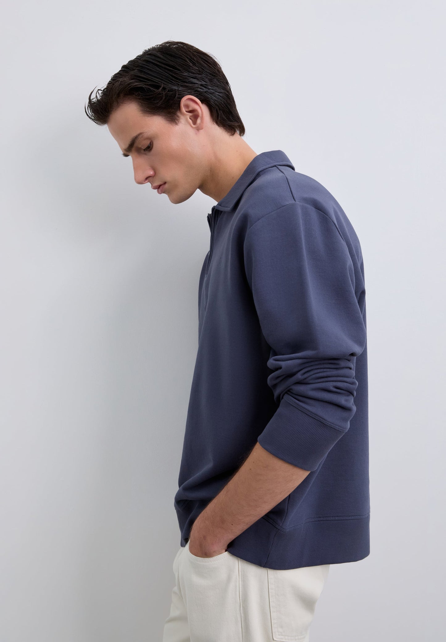 SWEATER COM ZIP MÉDIO SCEASY