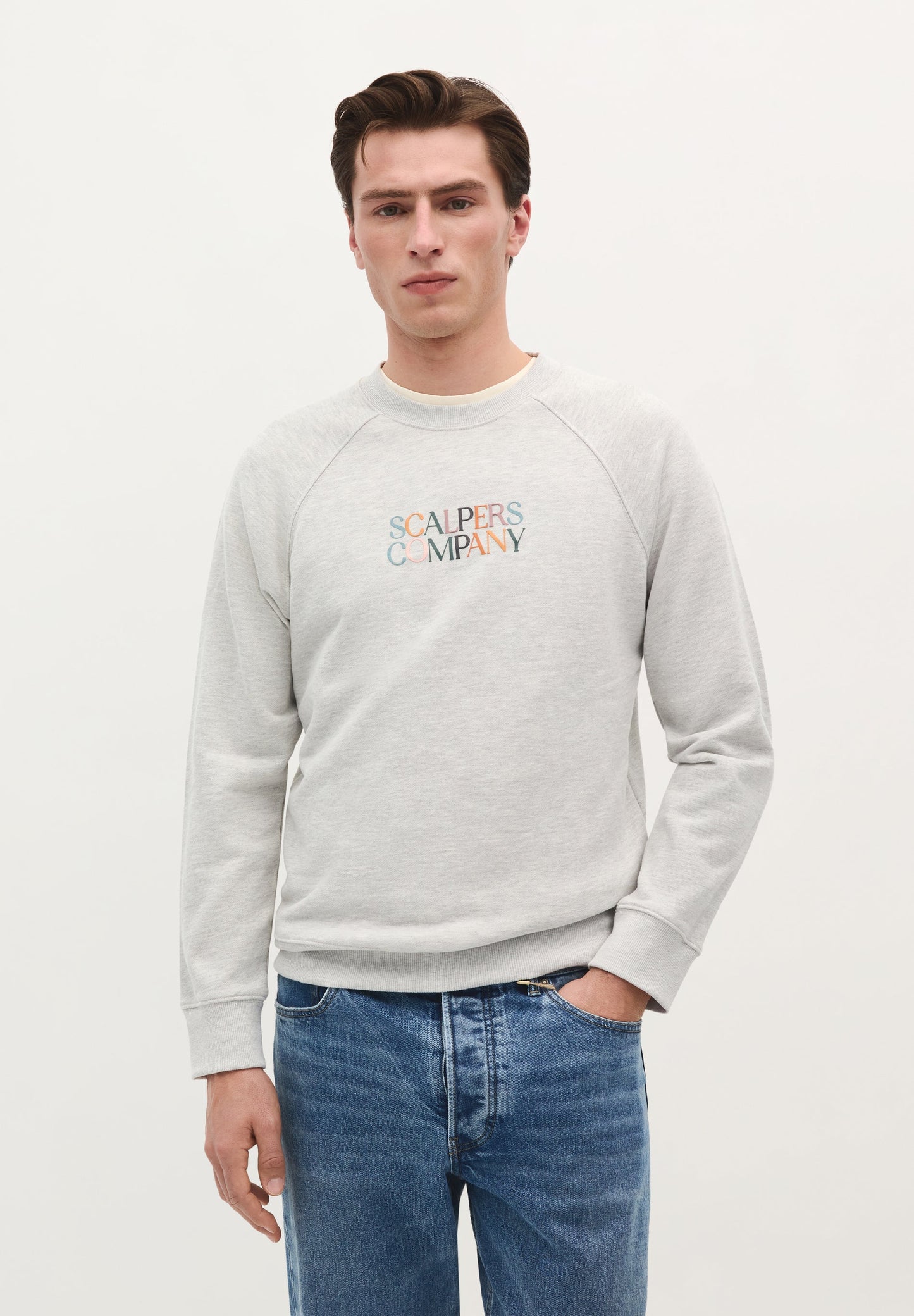 SWEATSHIRT COM LOGÓTIPO ÀS CORES