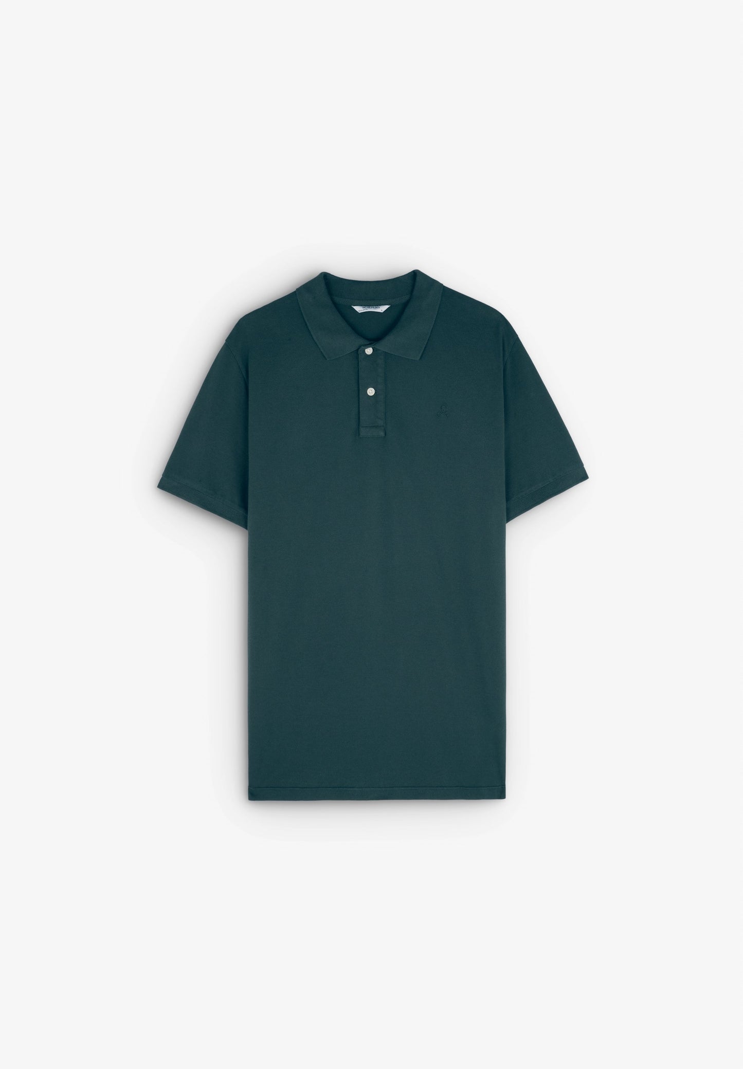 CAMISA POLO BÁSICA COM SKULL