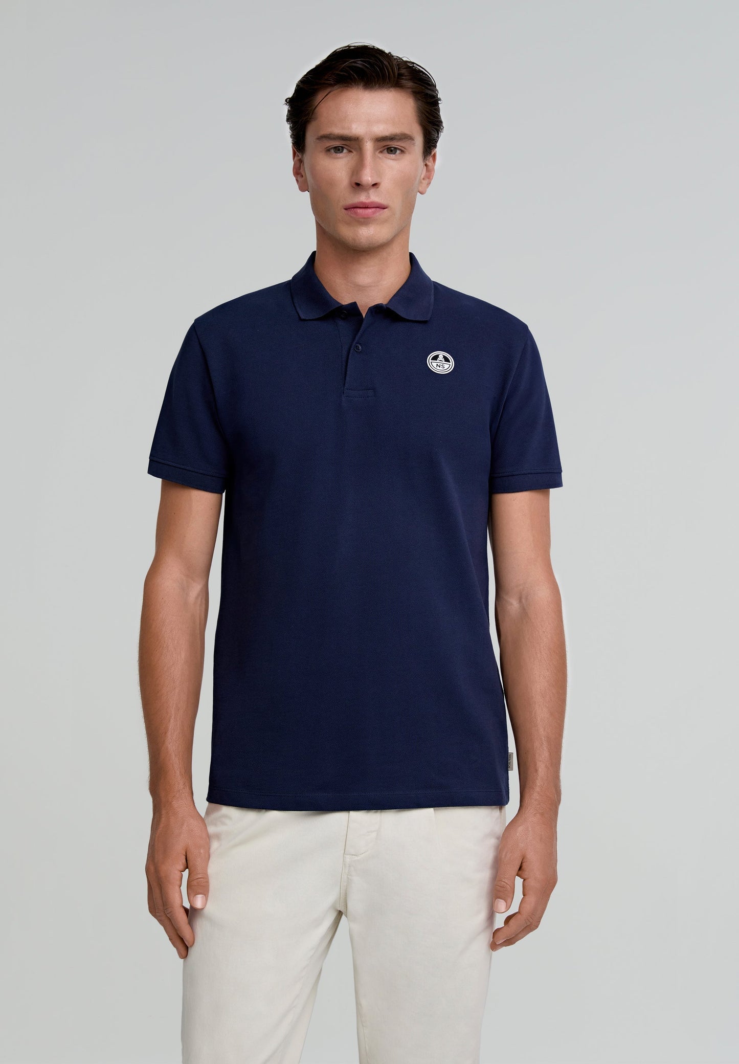 CAMISA POLO COM REMENDO NORTH SAILS X SCALPERS