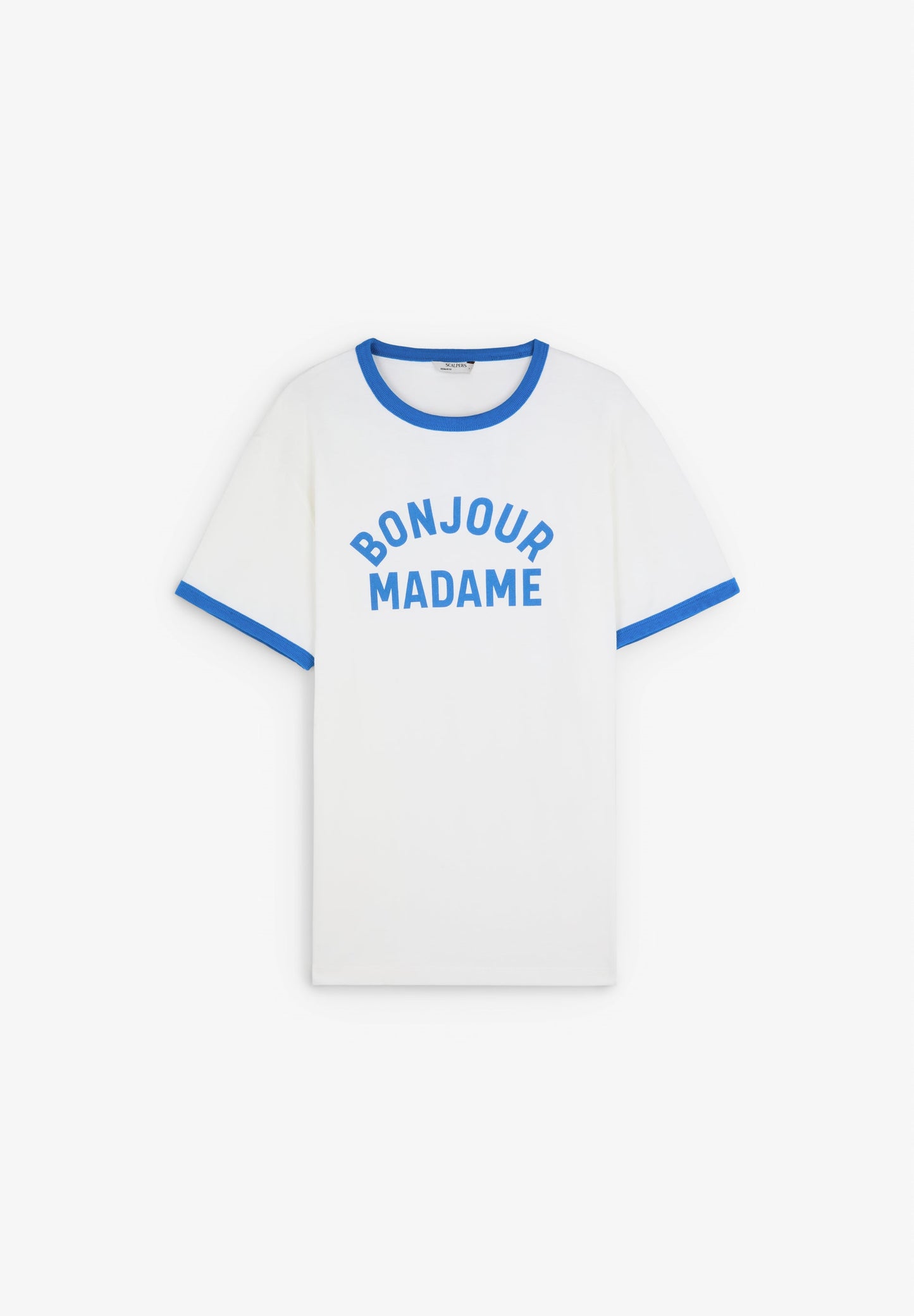 T-SHIRT COM PADRÃO BONJOUR