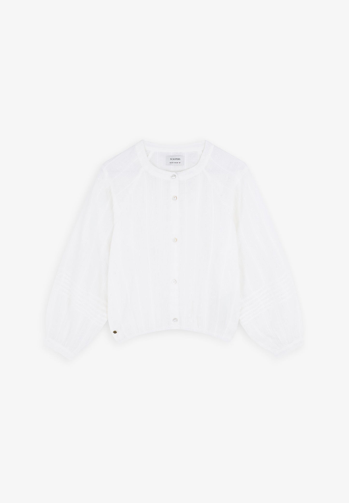 BLUSA COM GOLA MAO