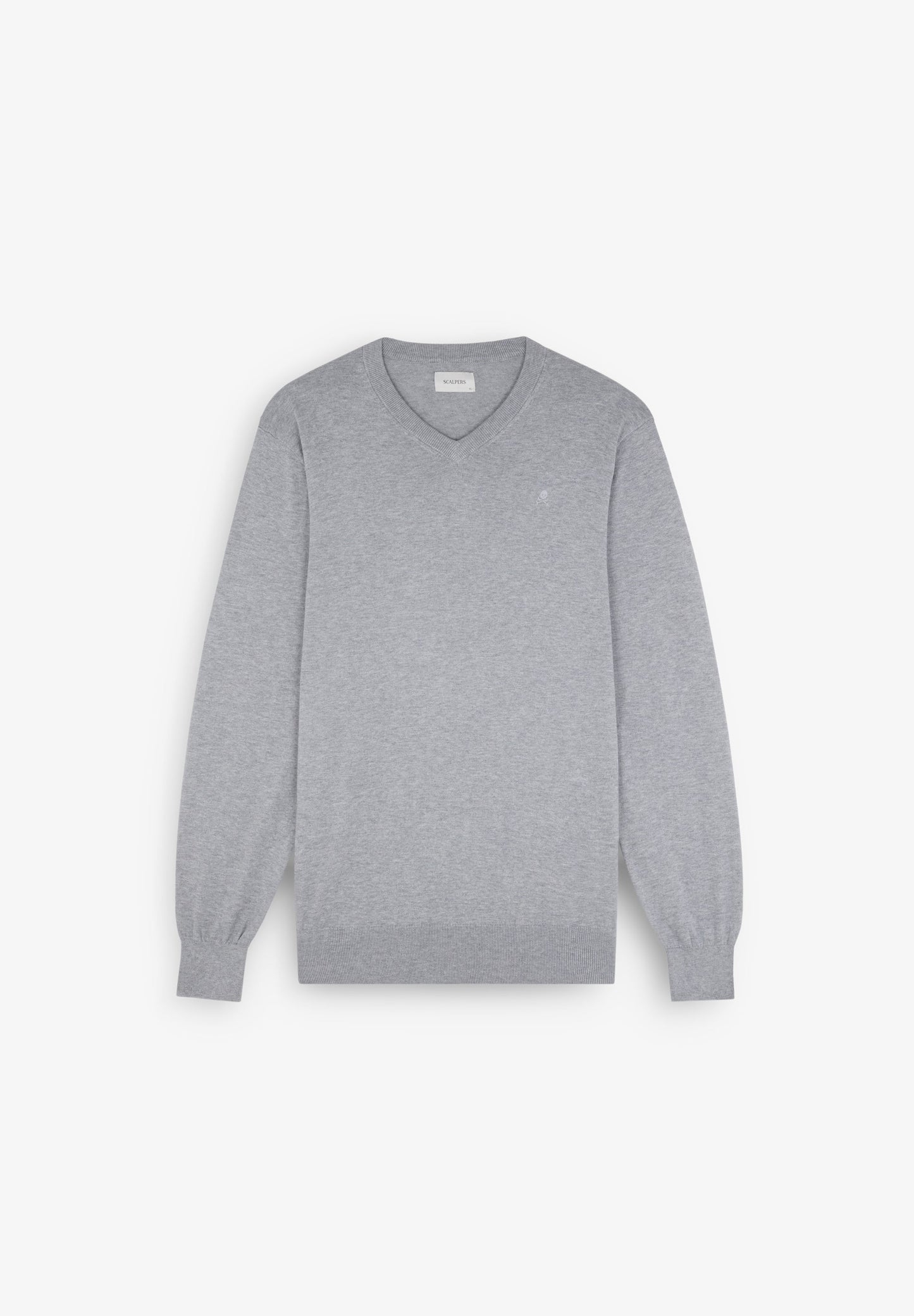 SWEATER DE DECOTE EM V COM SKULL