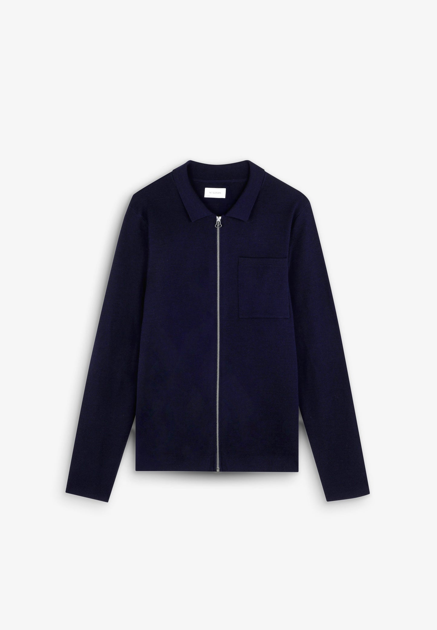 CARDIGAN DE MALHA COM ZIP PREMIUM