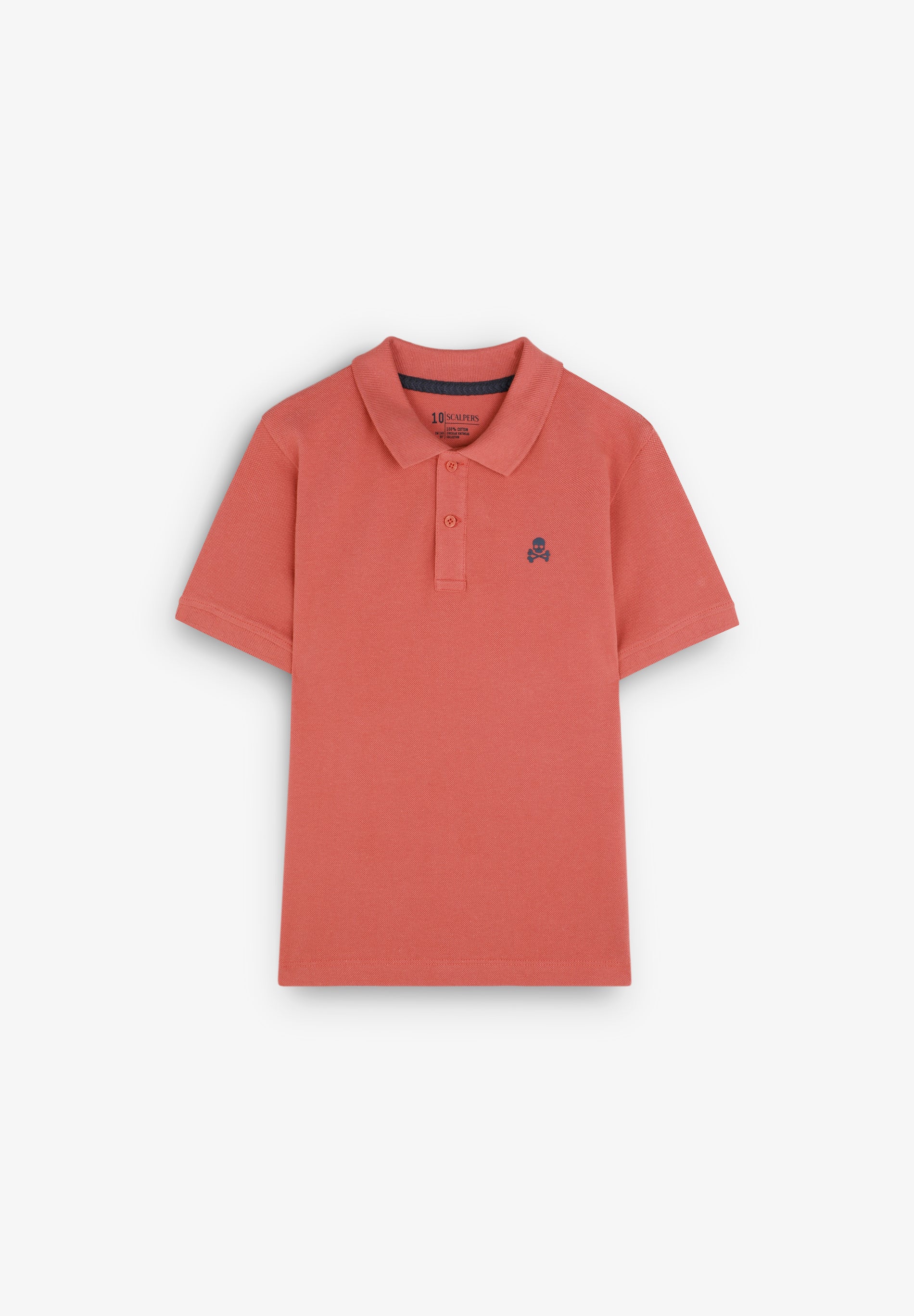 CAMISA POLO BÁSICA COM SKULL