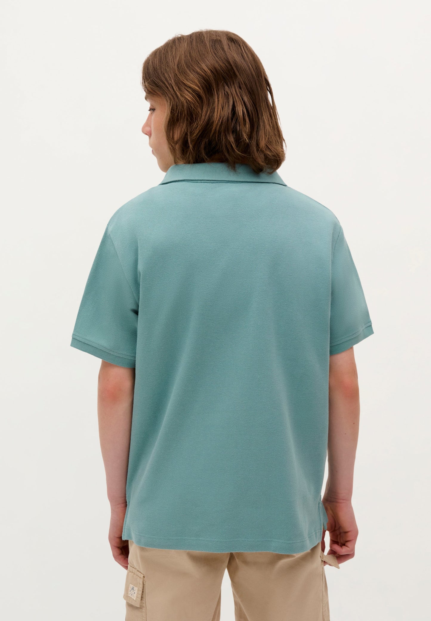 CAMISA POLO BÁSICA COM SKULL