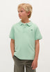 CAMISA POLO BÁSICA COM SKULL