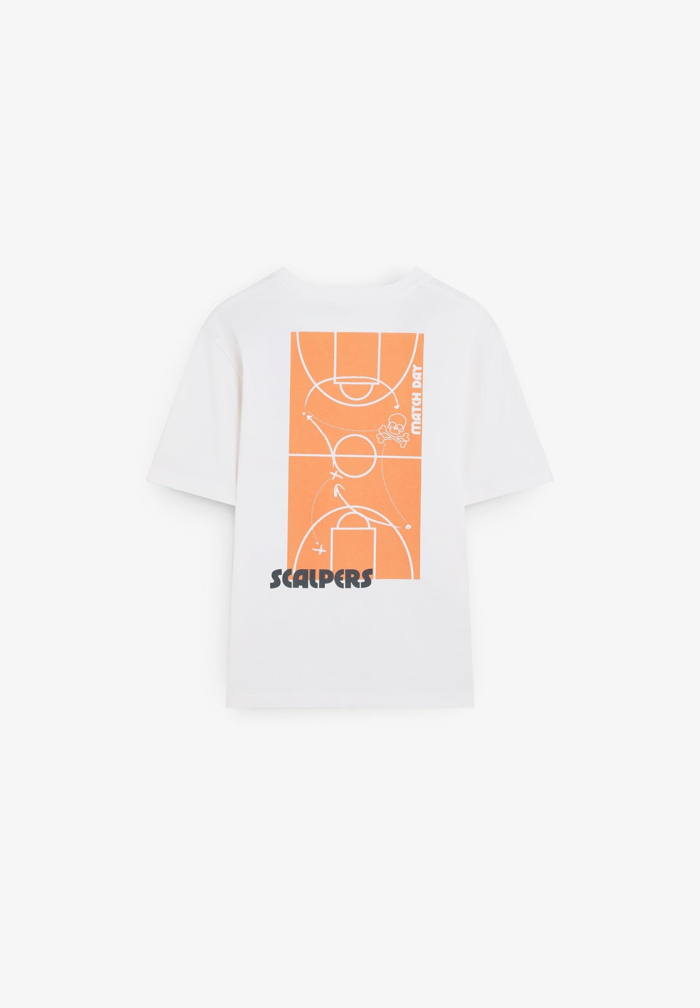 T-SHIRT COM PADRÃO BASKET