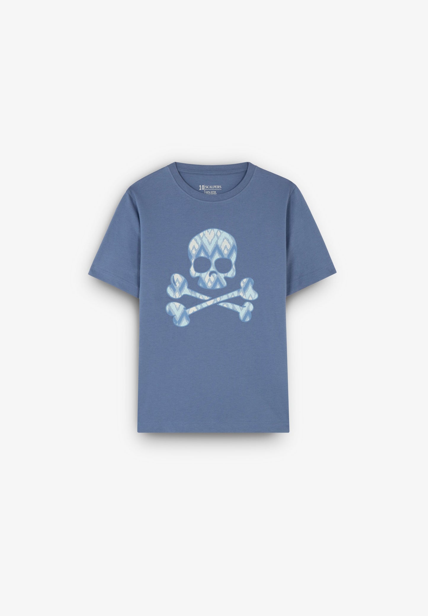 T-SHIRT COM SKULL IKAT