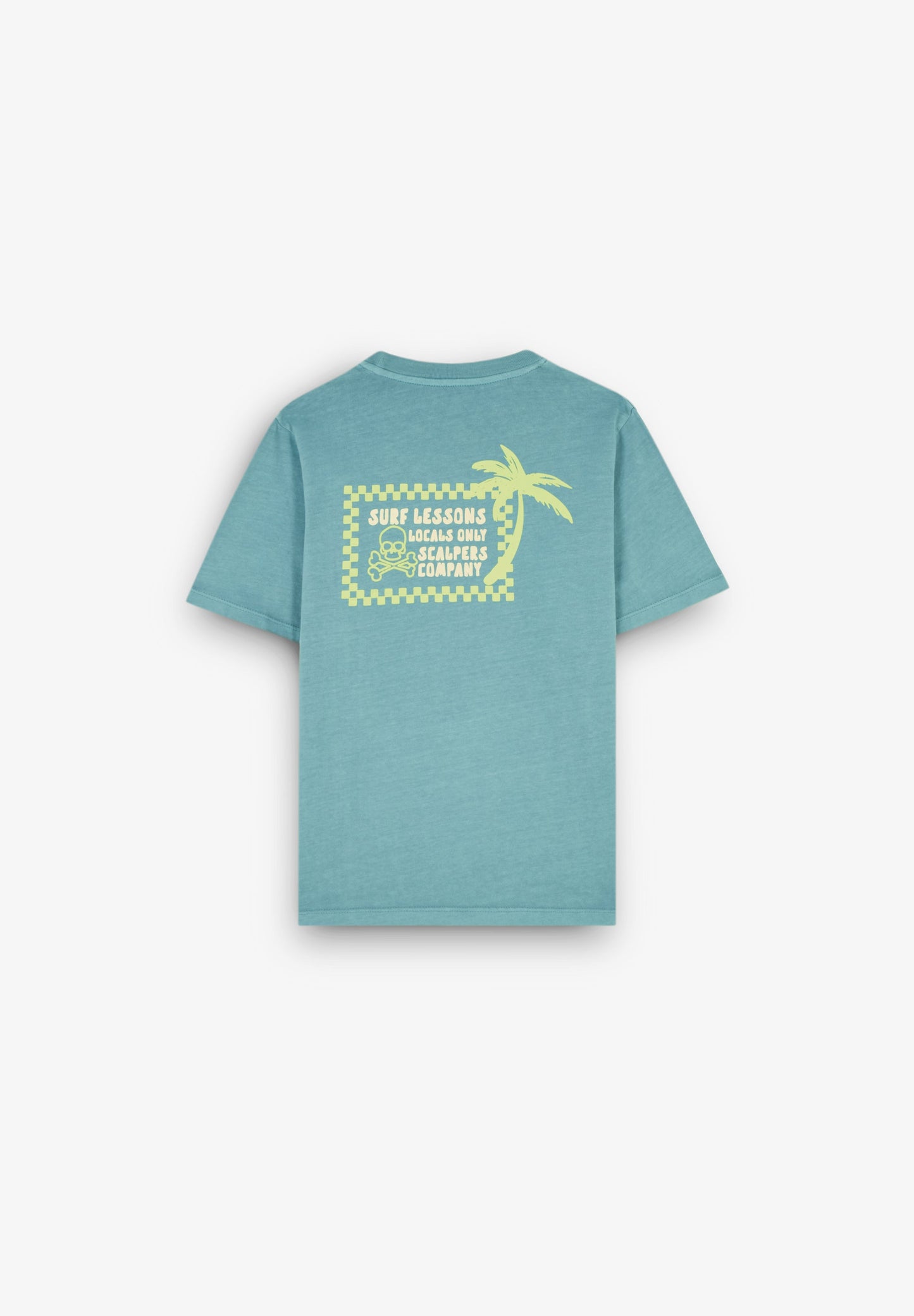 T-SHIRT COM PADRÃO FLÚOR