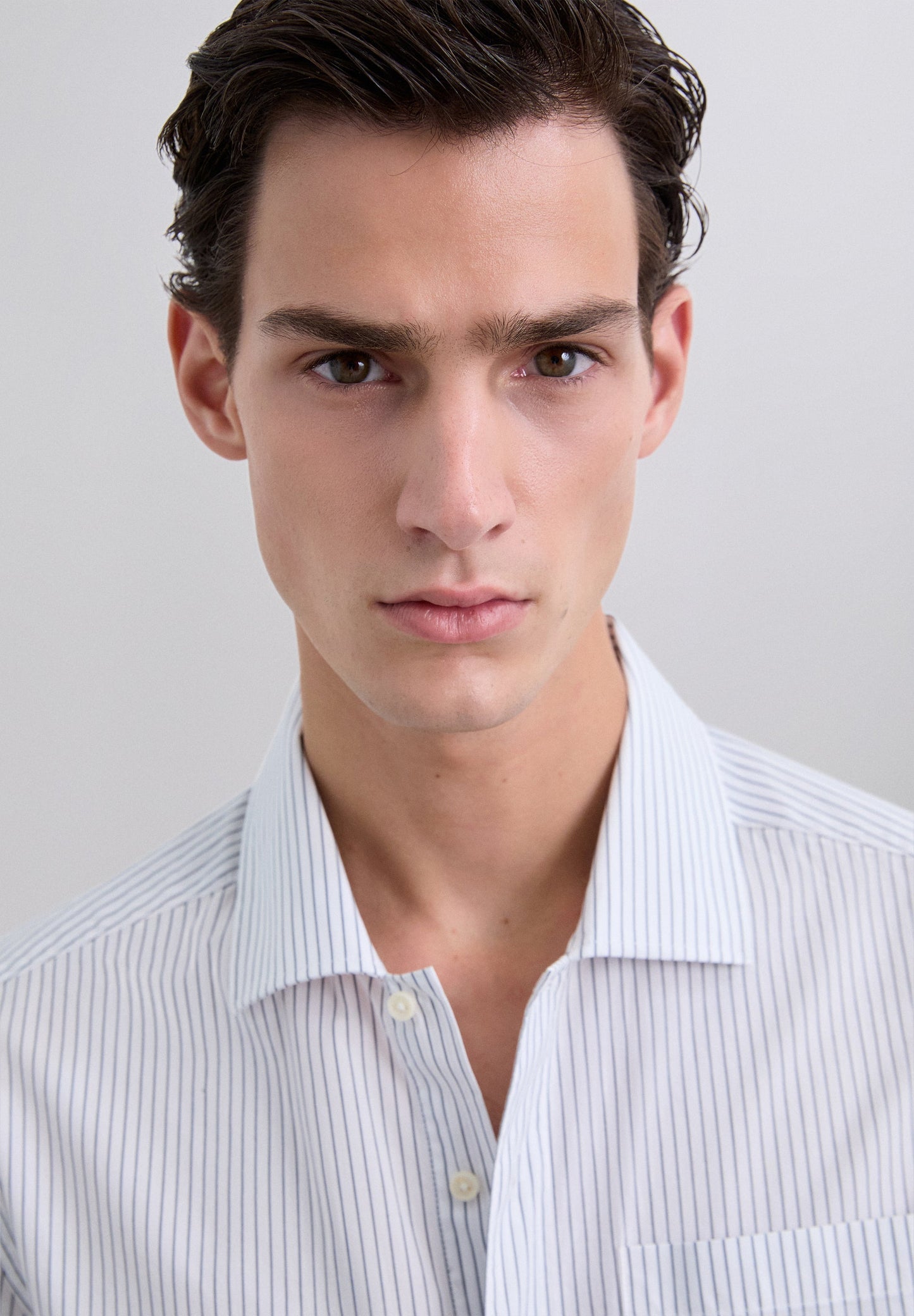 CAMISA ÀS RISCAS REGULAR FIT