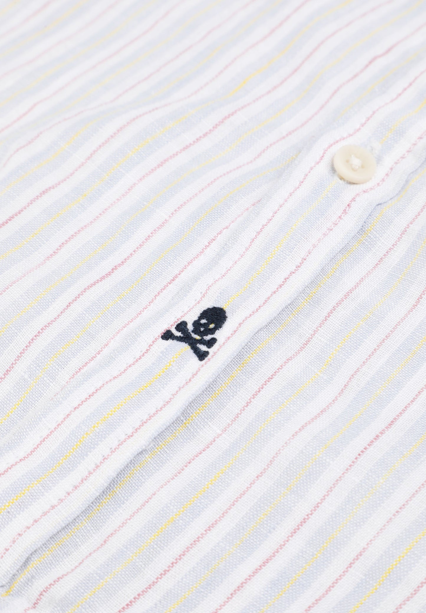 CAMISA ÀS RISCAS 100% LINHO