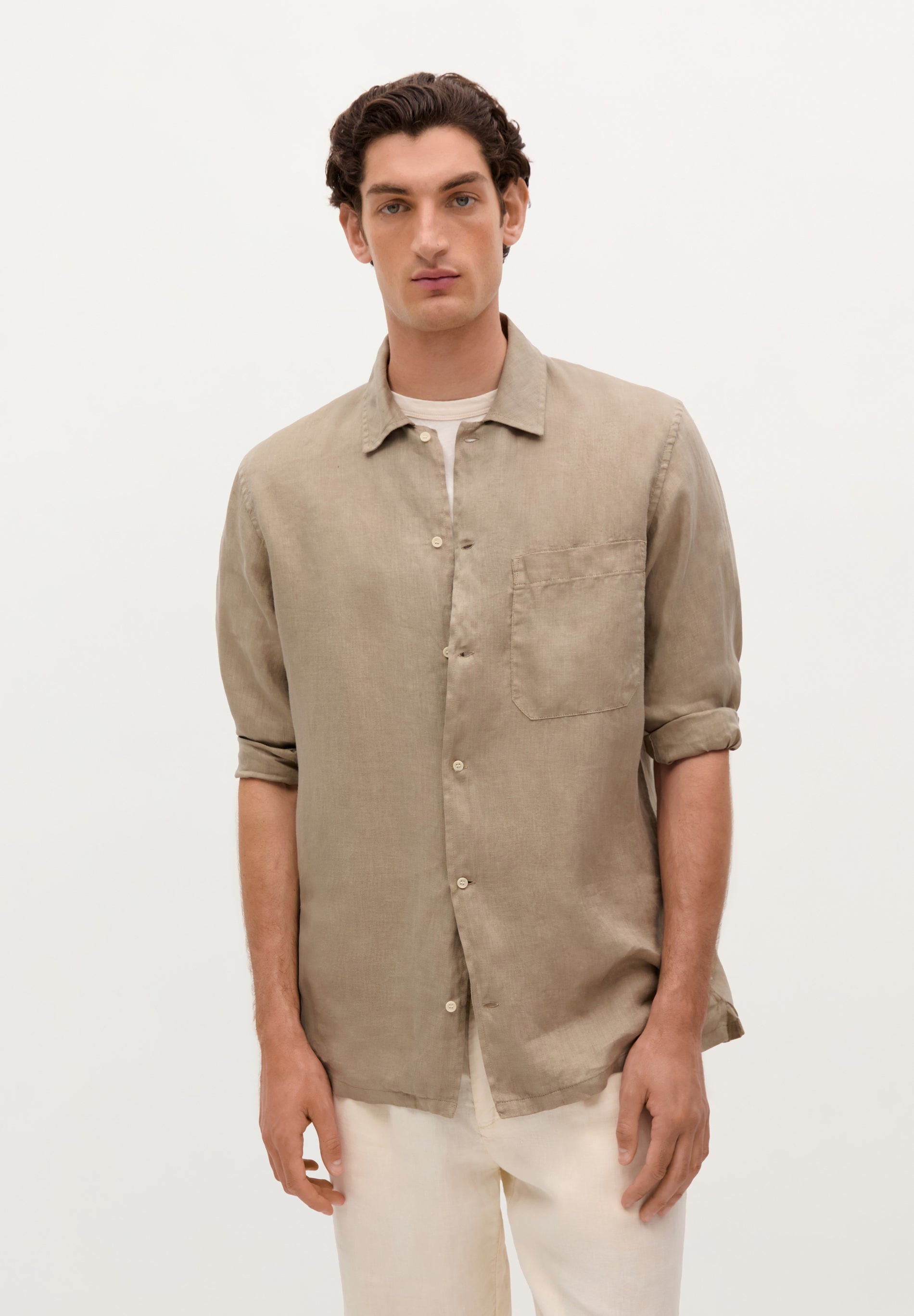 CAMISA RESORT EM LINHO