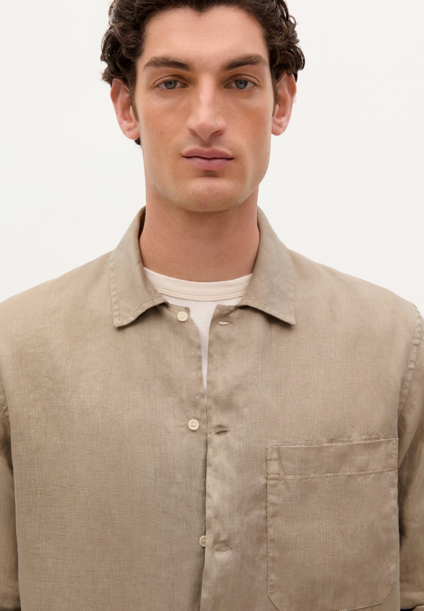 CAMISA RESORT EM LINHO