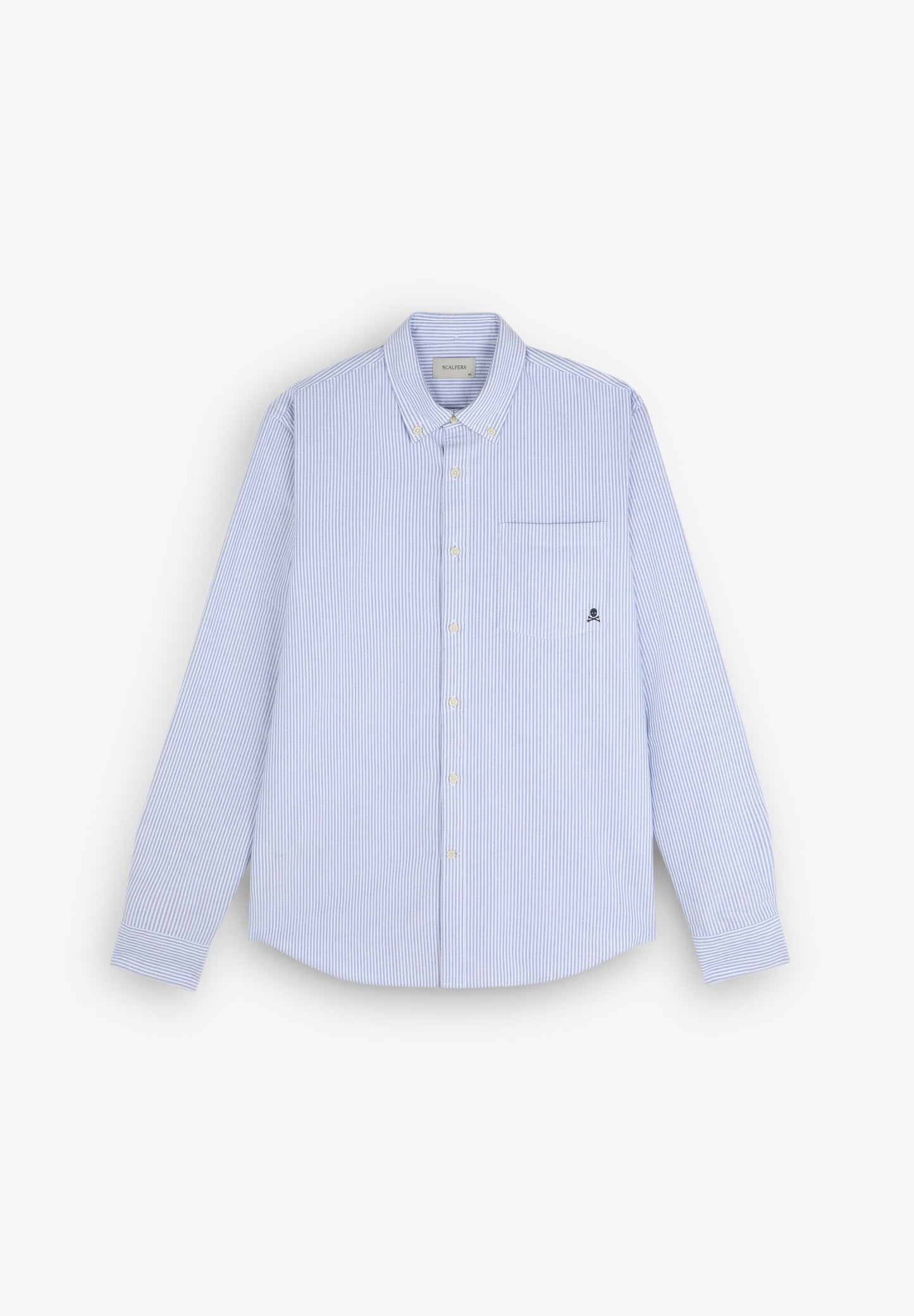 CAMISA COM SKULL DECOTE DE BOTÕES