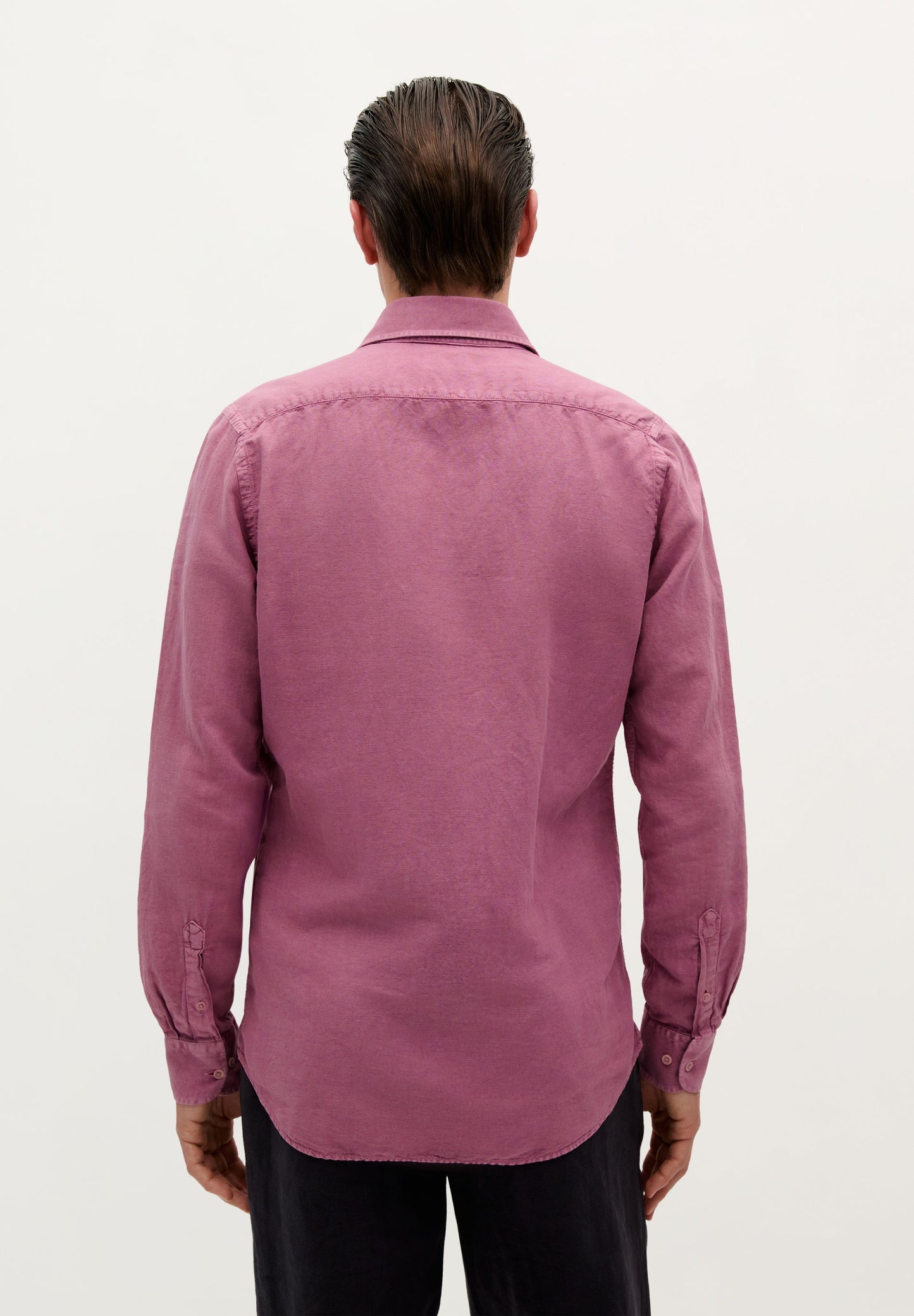 CAMISA DE LINHO COM LOGO
