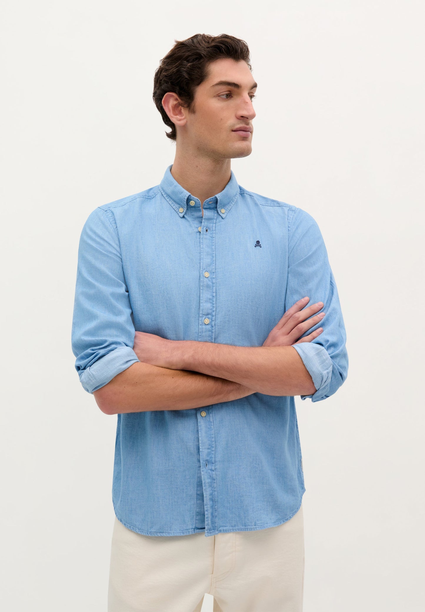CAMISA COM SKULL LISA