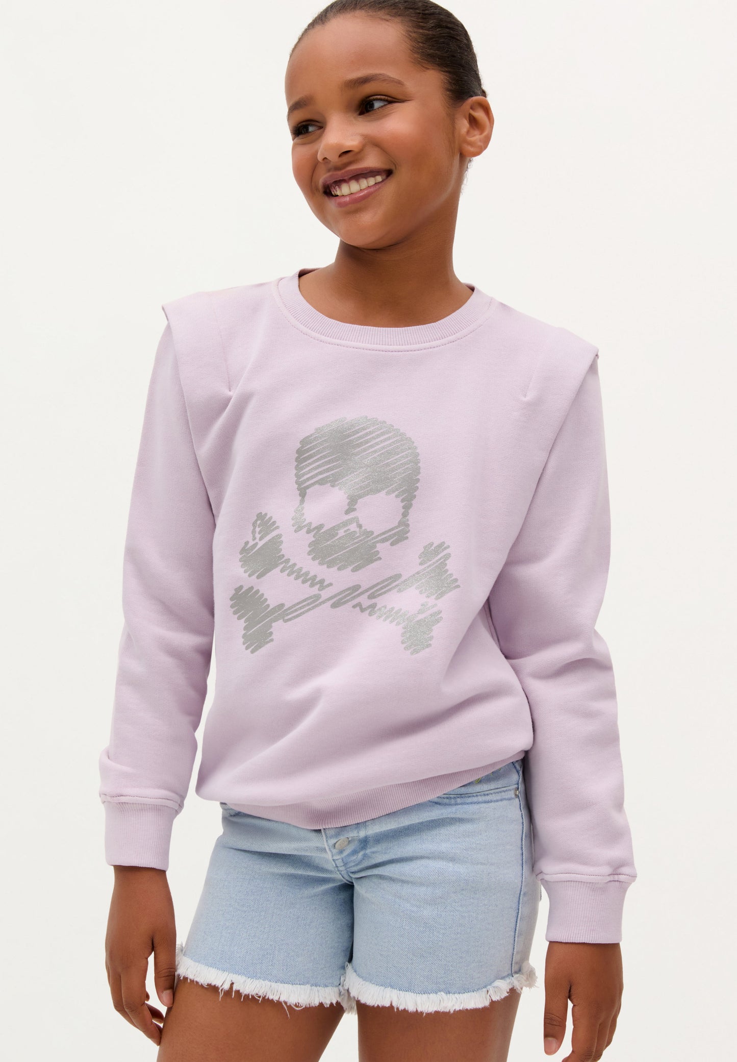 SWEATER COM SKULL SCMARKER GIRLS
