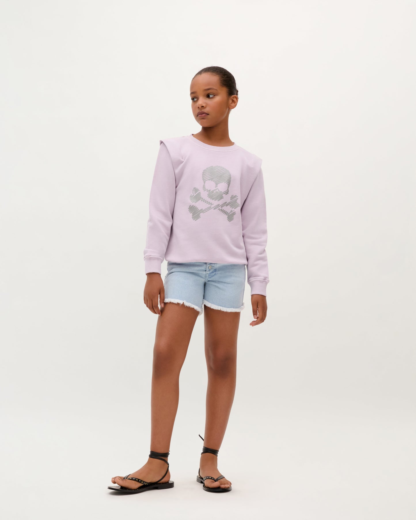 SWEATER COM SKULL SCMARKER GIRLS