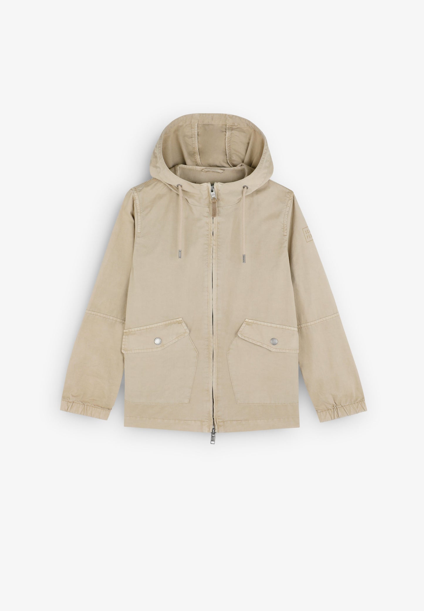 PARKA LEVE COM CAPUZ