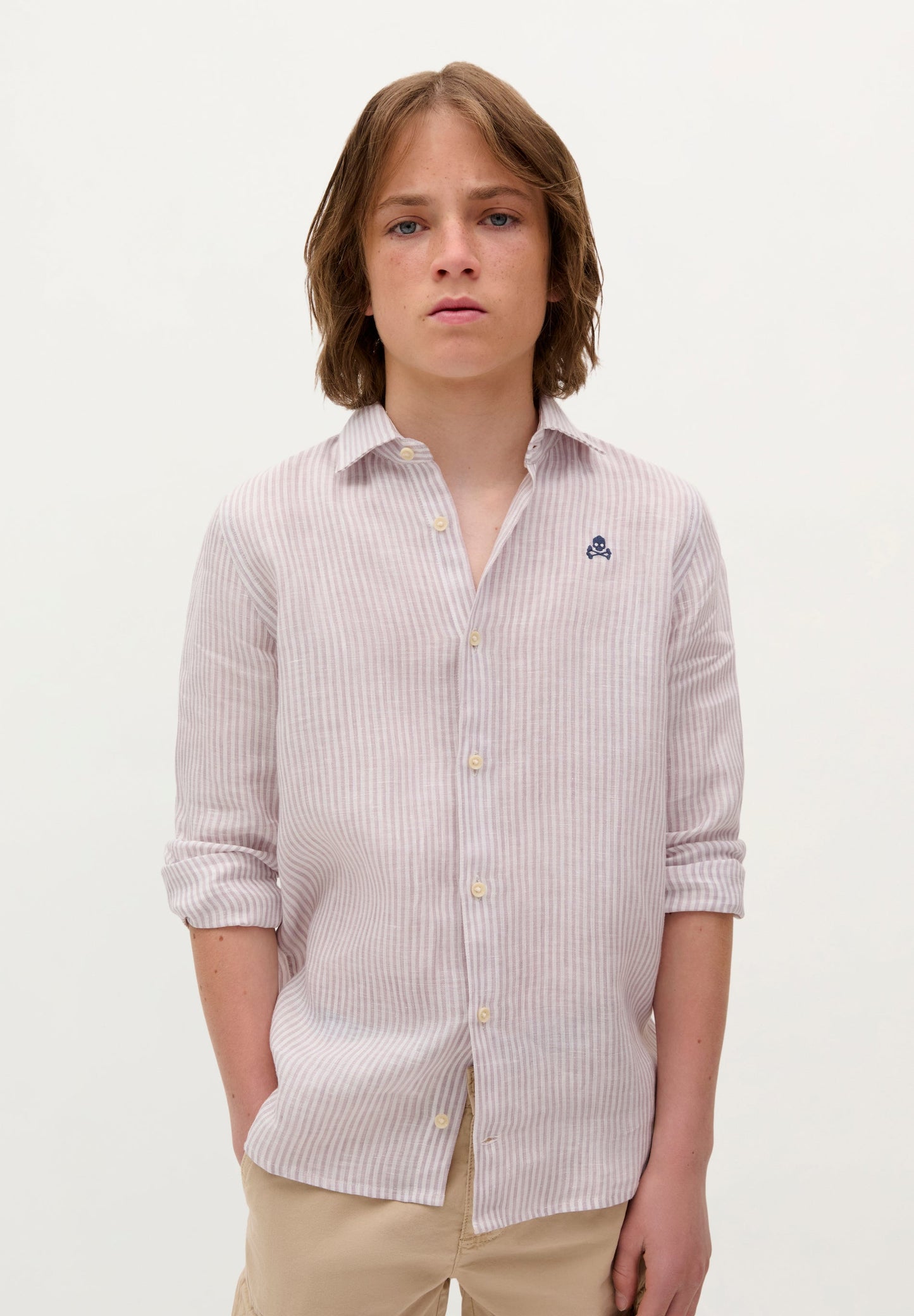 CAMISA DE LINHO SCSE PARA CRIANÇAS