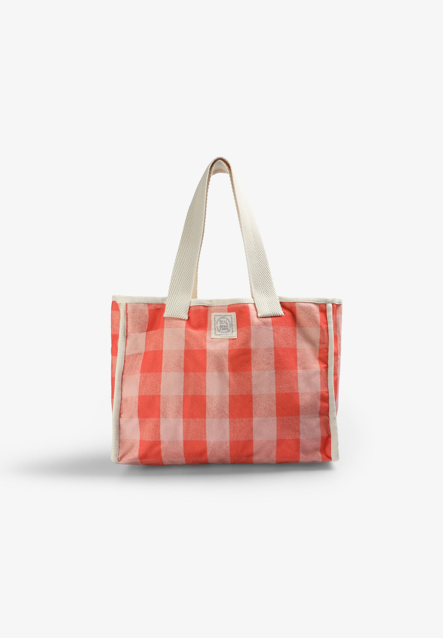 TOTE BAG COM PADRÃO VICHY