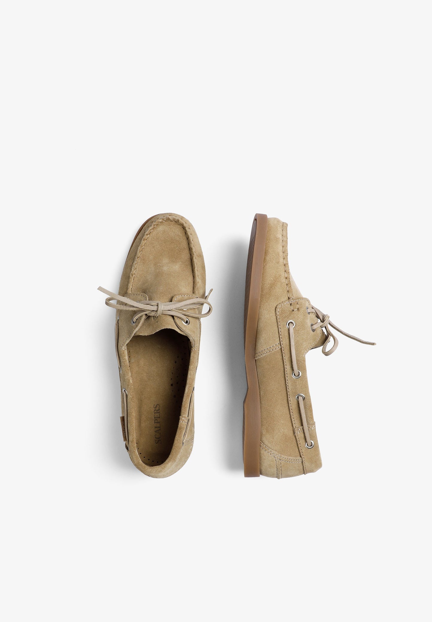 SAPATOS DE VELA EM PELE LISOS