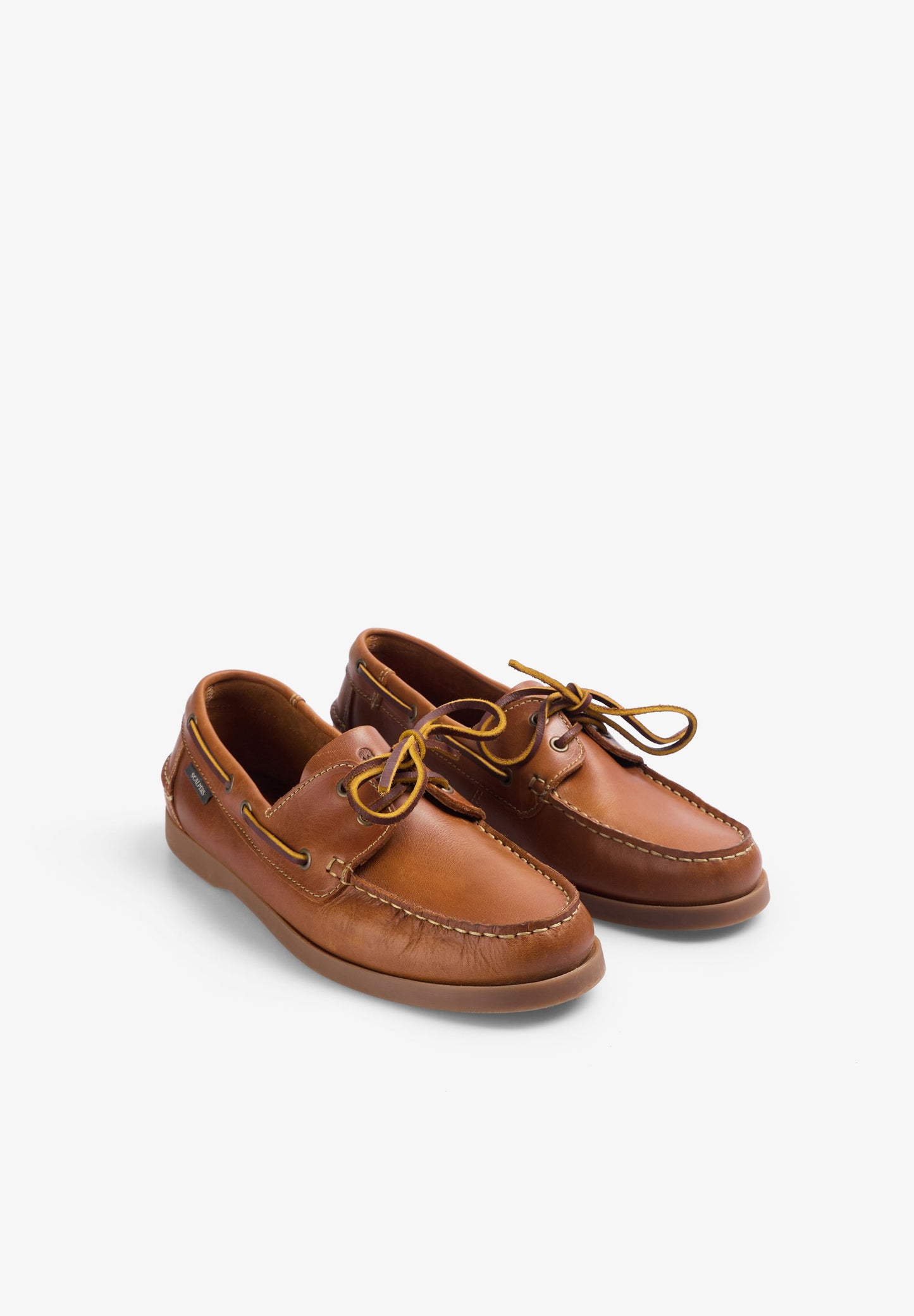 SAPATOS DE VELA EM PELE LISOS