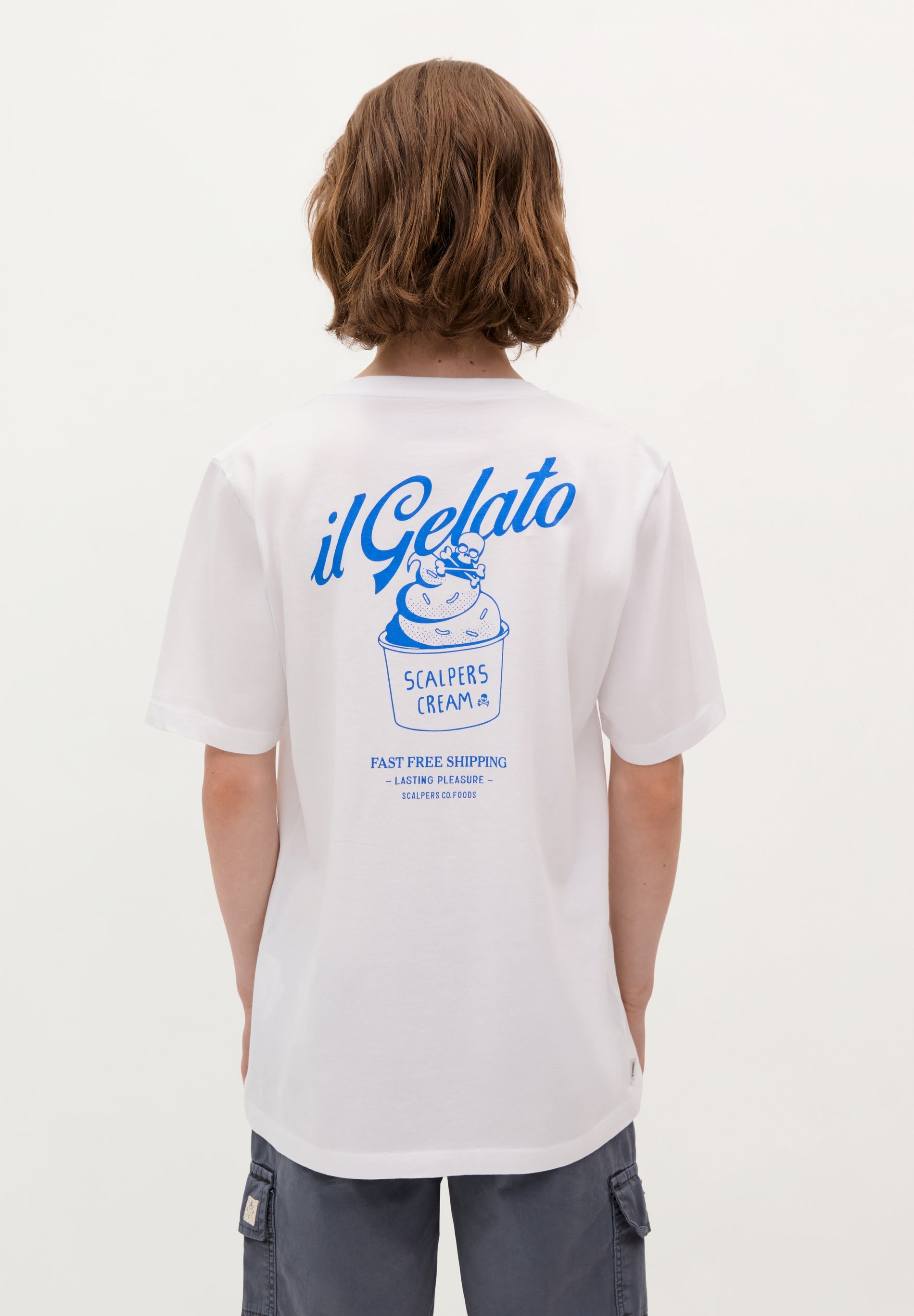 T-SHIRT COM PADRÃO GELATO