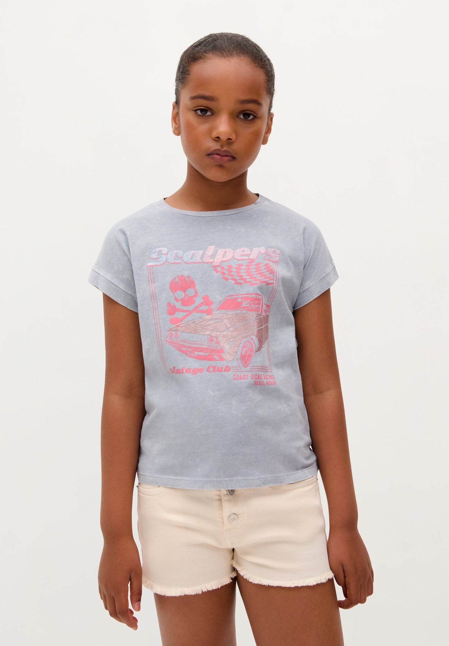 T-SHIRT COM PADRÃO RACE