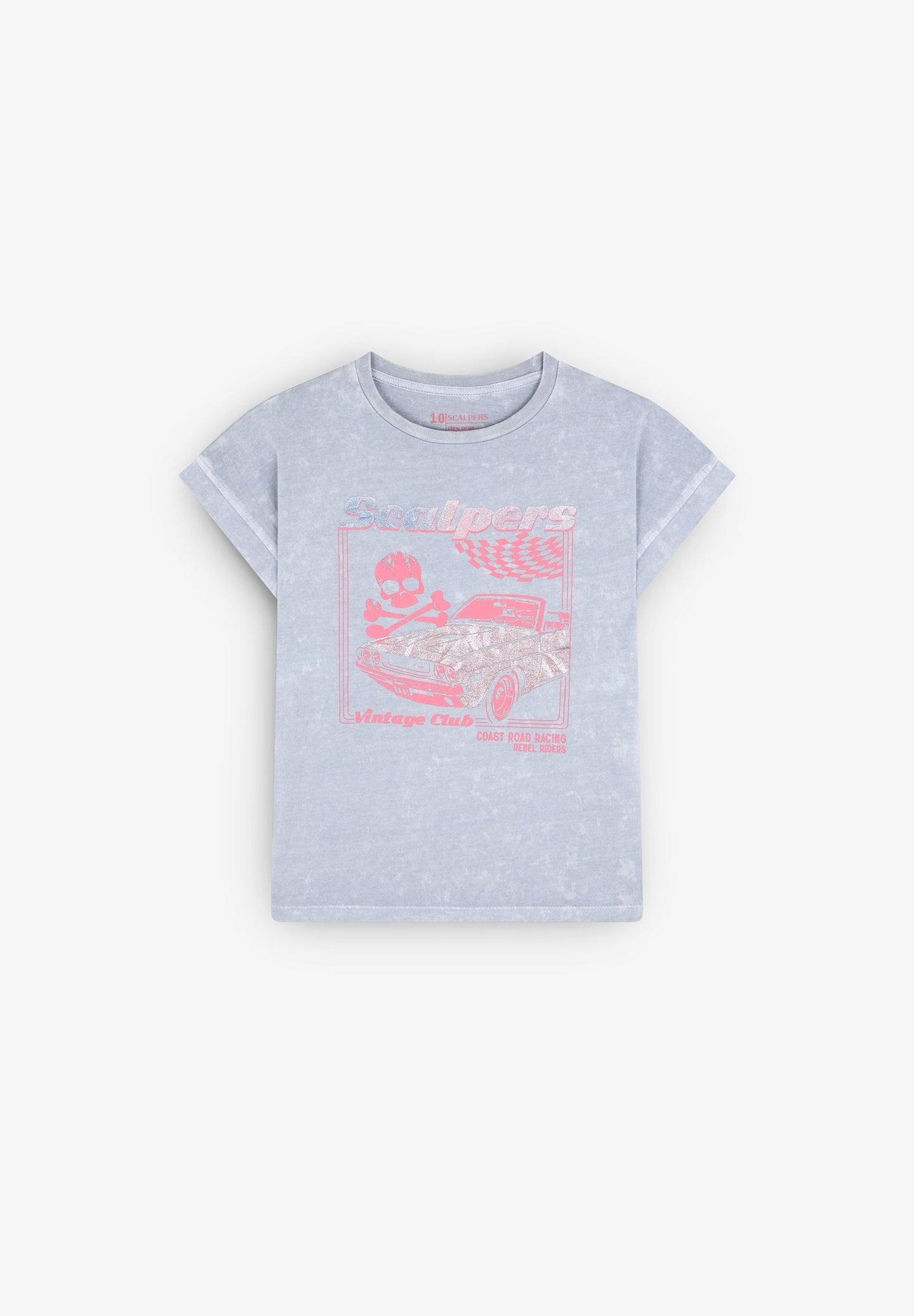T-SHIRT COM PADRÃO RACE