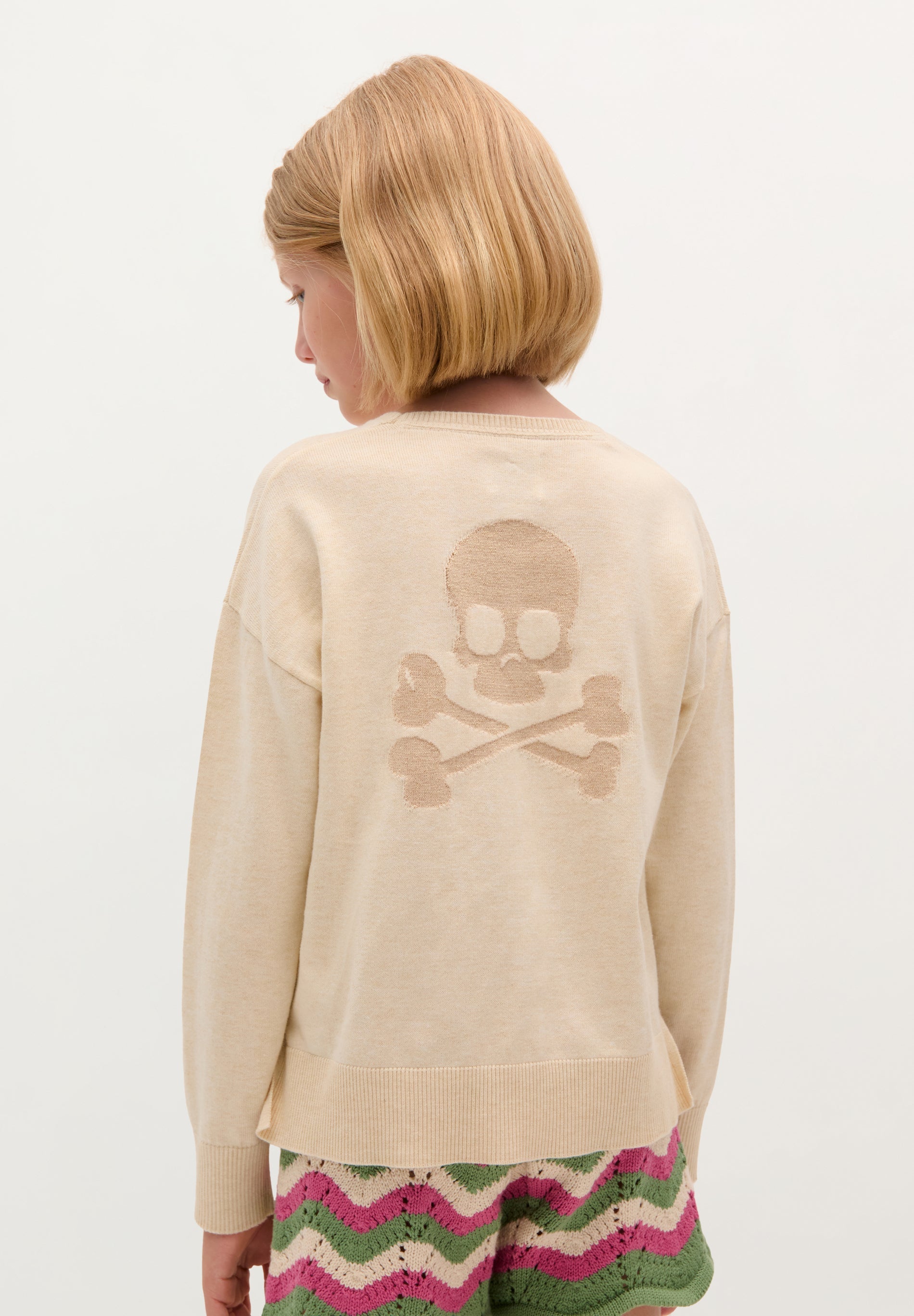 SWEATER EM MALHA COM GLITTER