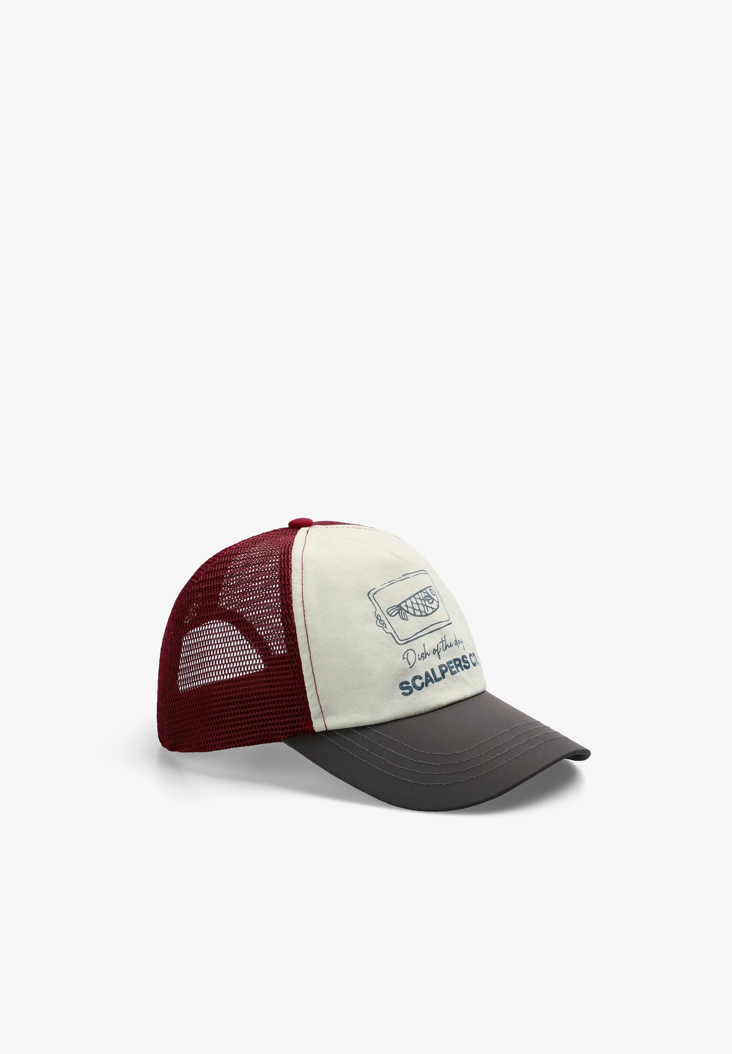 BONÉ TRUCKER TRICOLOR DE MALHA