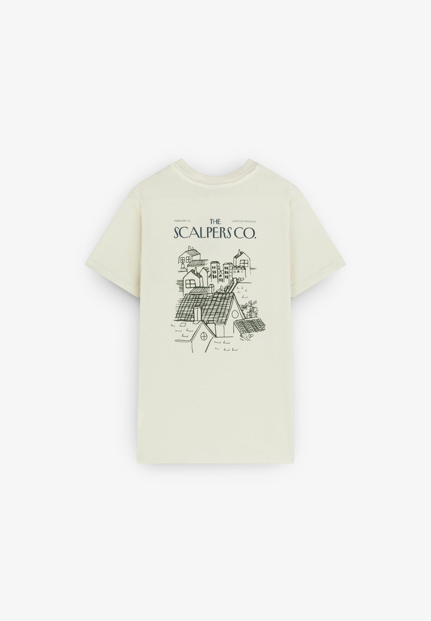 T-SHIRT DE MANGA CURTA COM PADRÃO