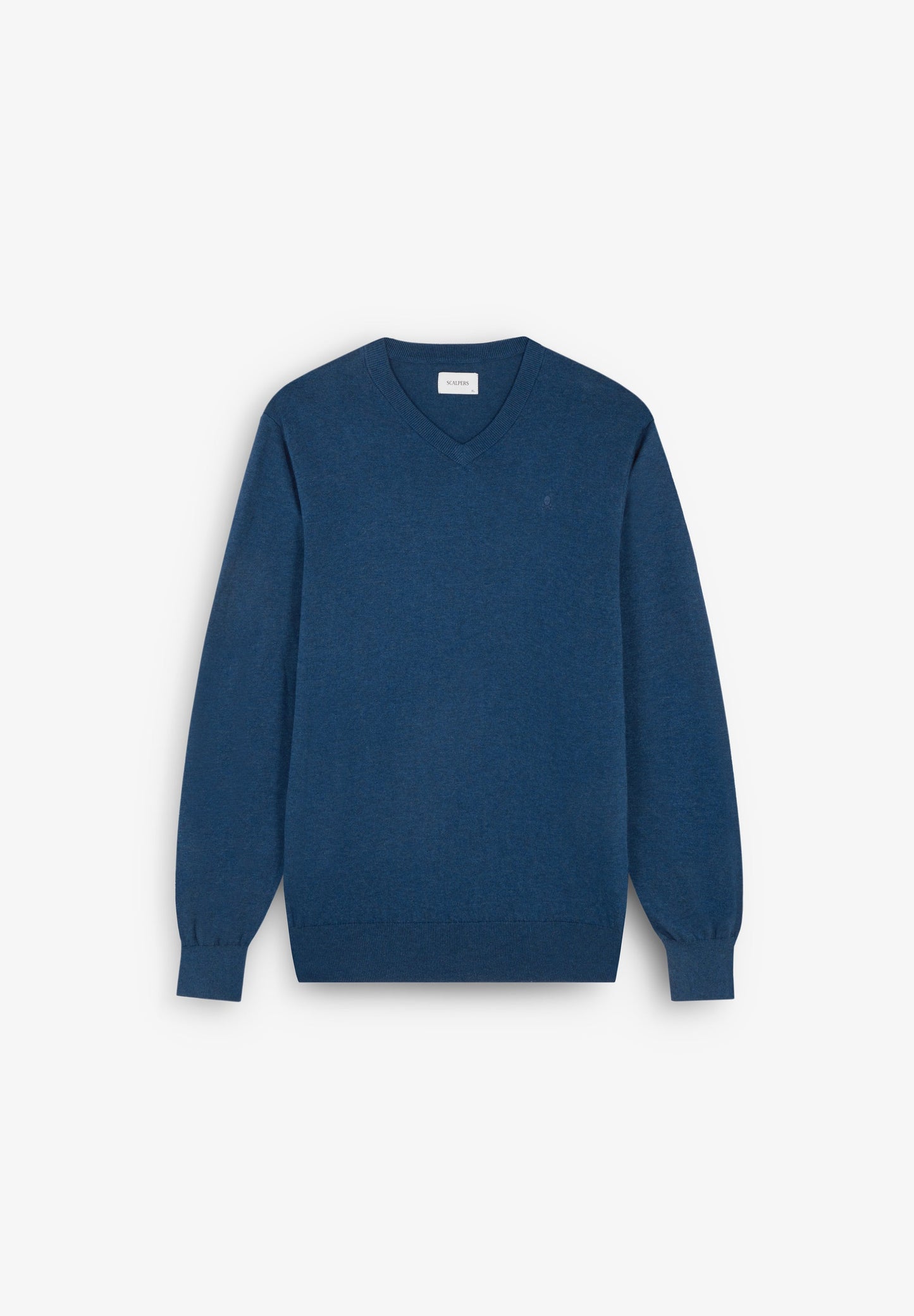 SWEATER DE DECOTE EM V COM SKULL
