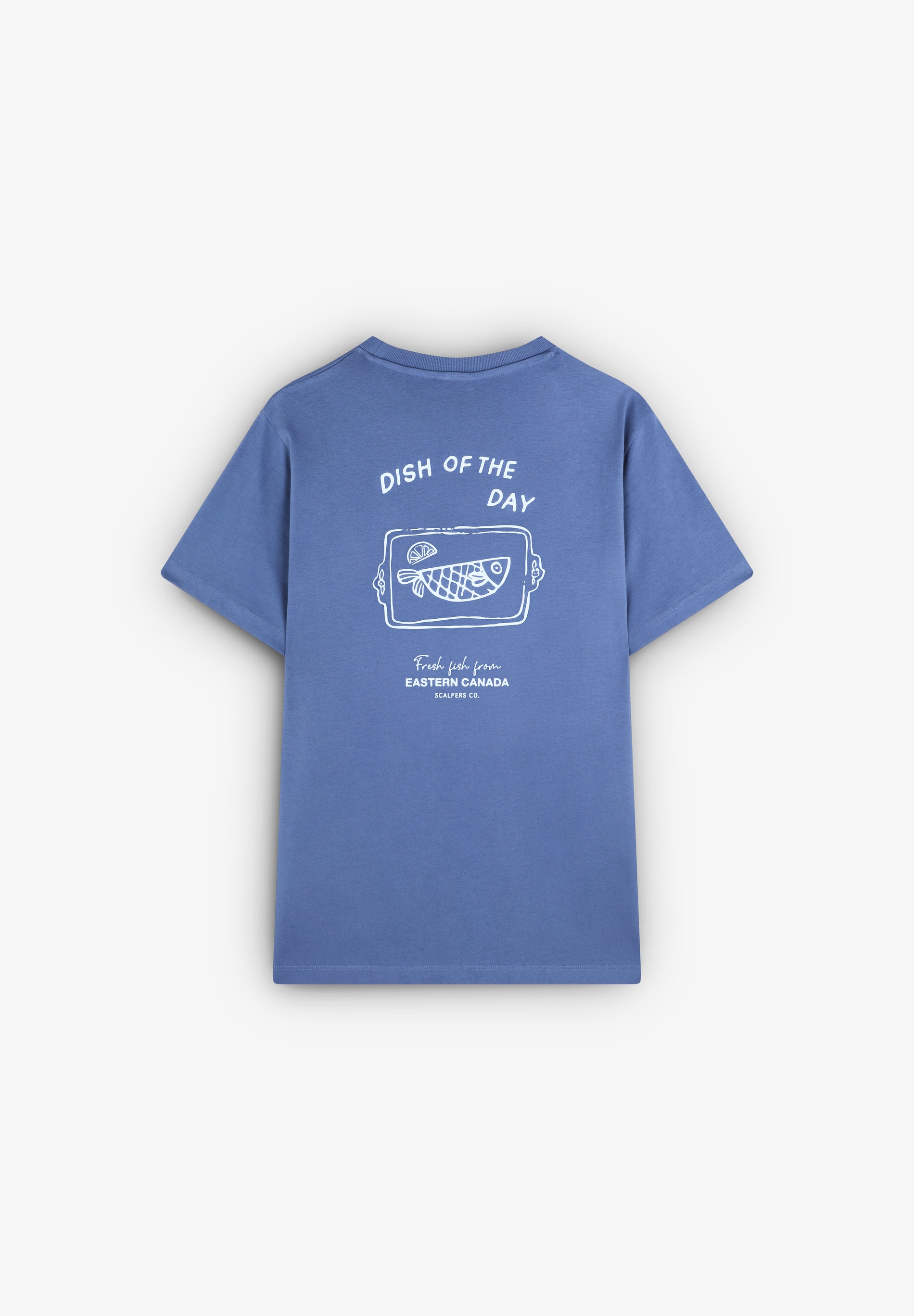 T-SHIRT COM PADRÃO EM CONTRASTE