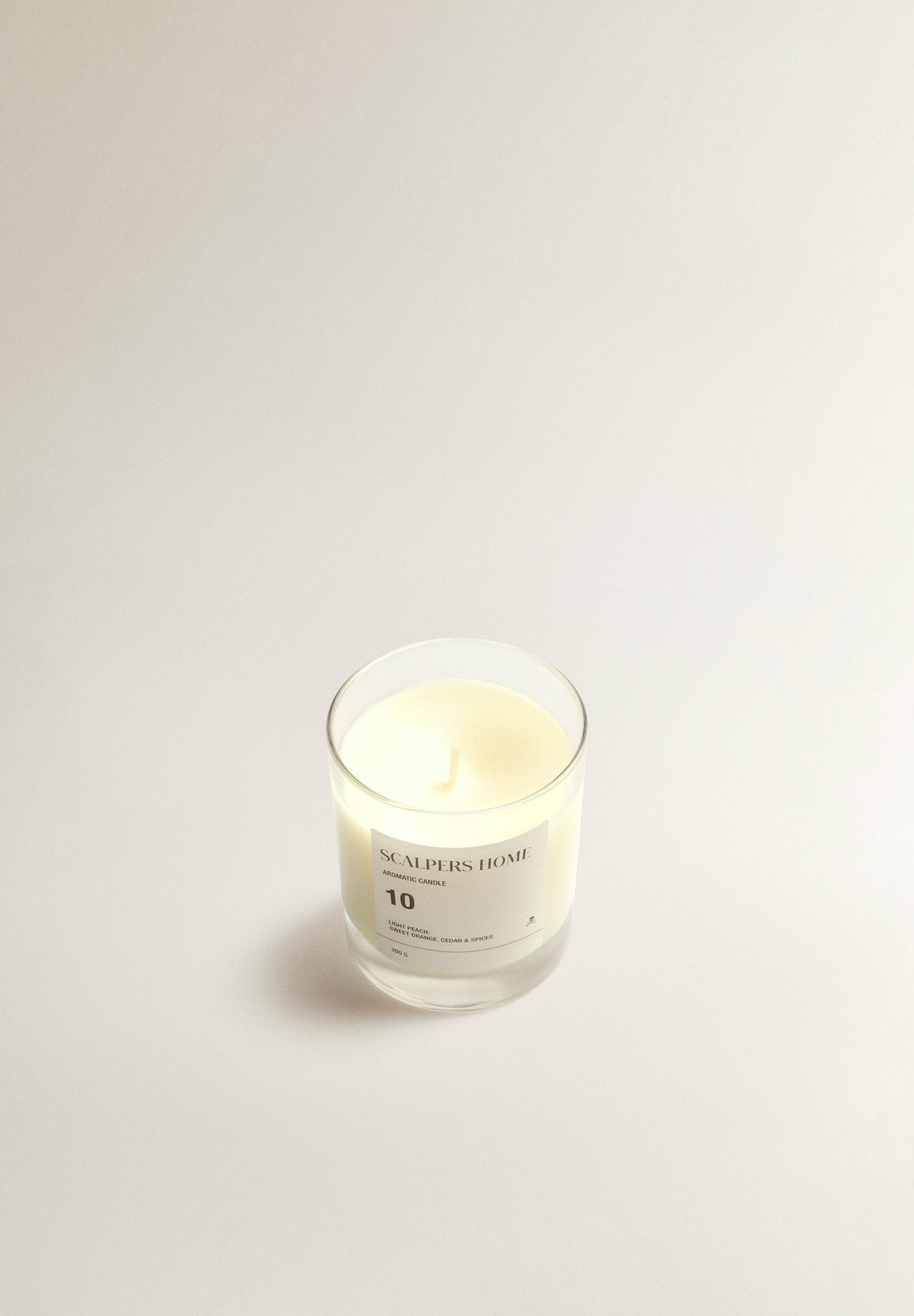 VELA AROMÁTICA 10 200 G LIGHT PEACH
