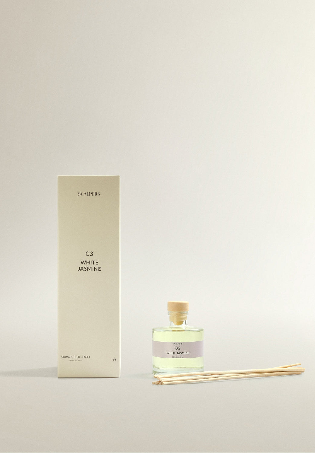 DIFUSOR MIKADO 03 100ML WHITE JASMINE - Scalpers