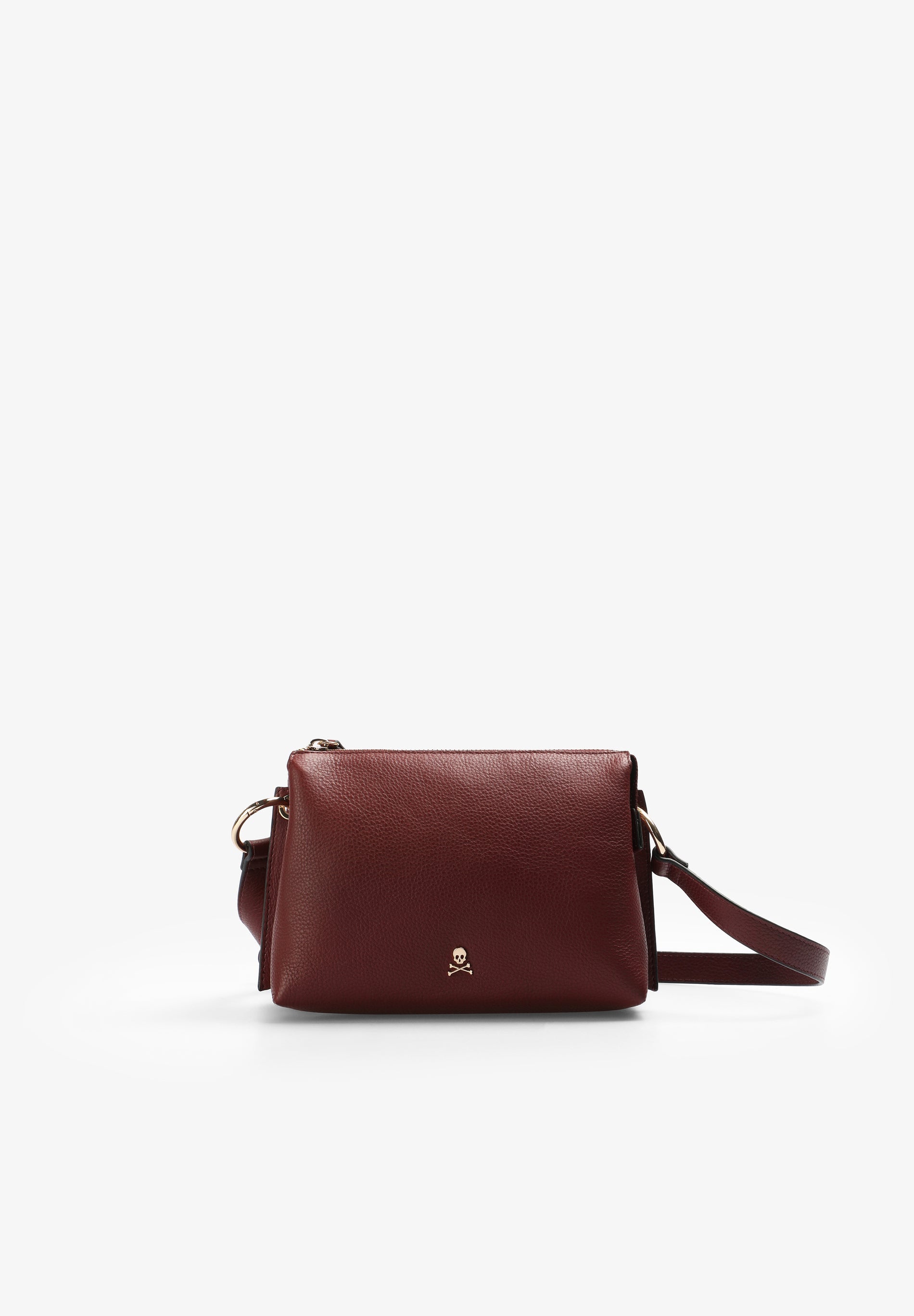 BOLSA EM PELE A TIRACOLO