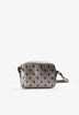 BOLSA EM PELE A TIRACOLO COM SKULLS ALL OVER PRINT