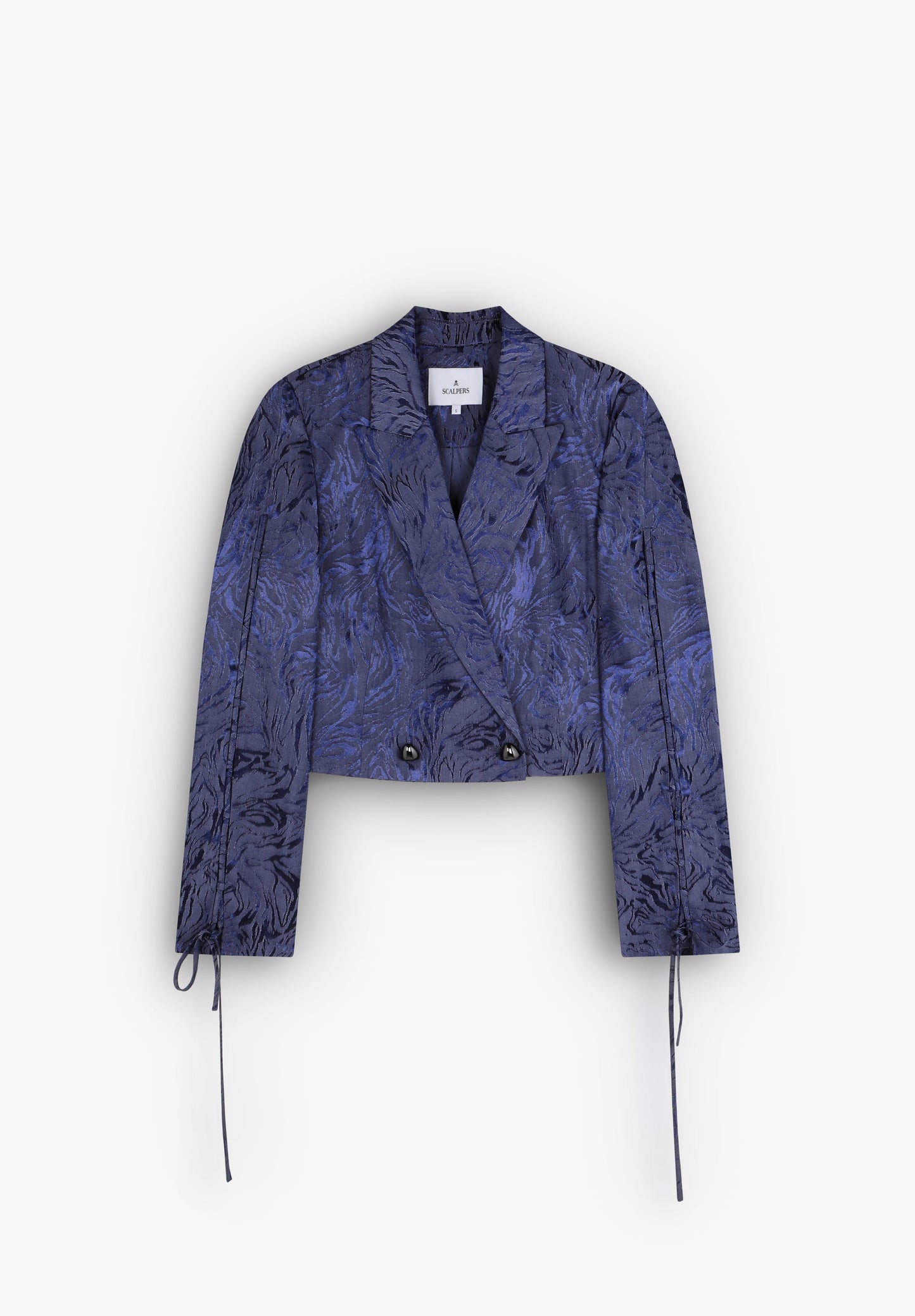 BLAZER CURTO EM JACQUARD