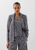 BLAZER DE MALHA COM PADRÃO