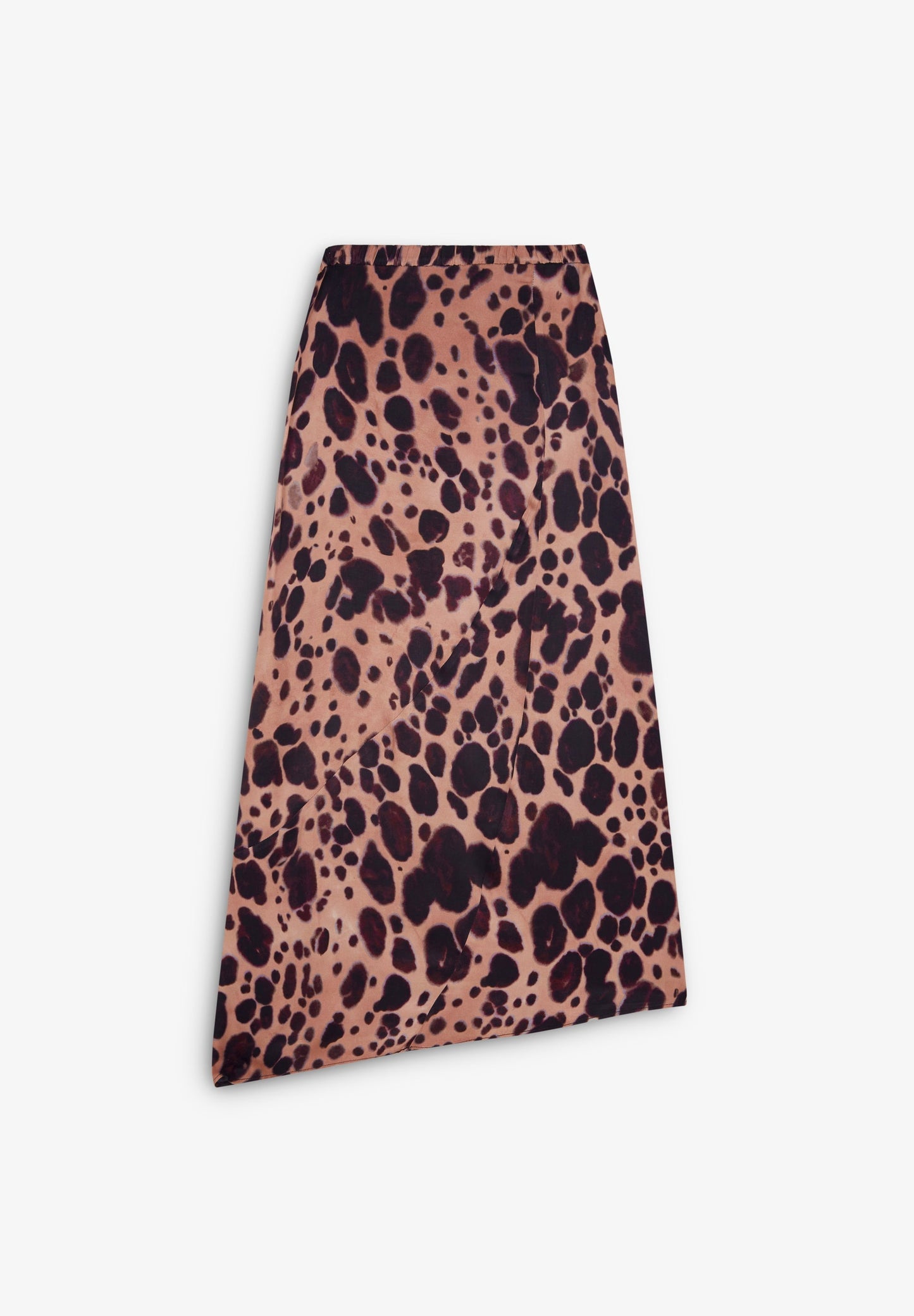 SAIA MIDI COM ESTAMPADO ANIMAL