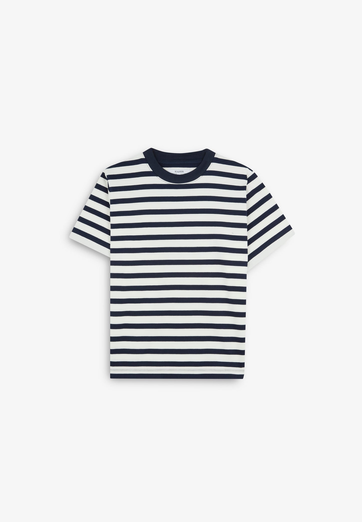 T-SHIRT ÀS RISCAS REGULAR FIT