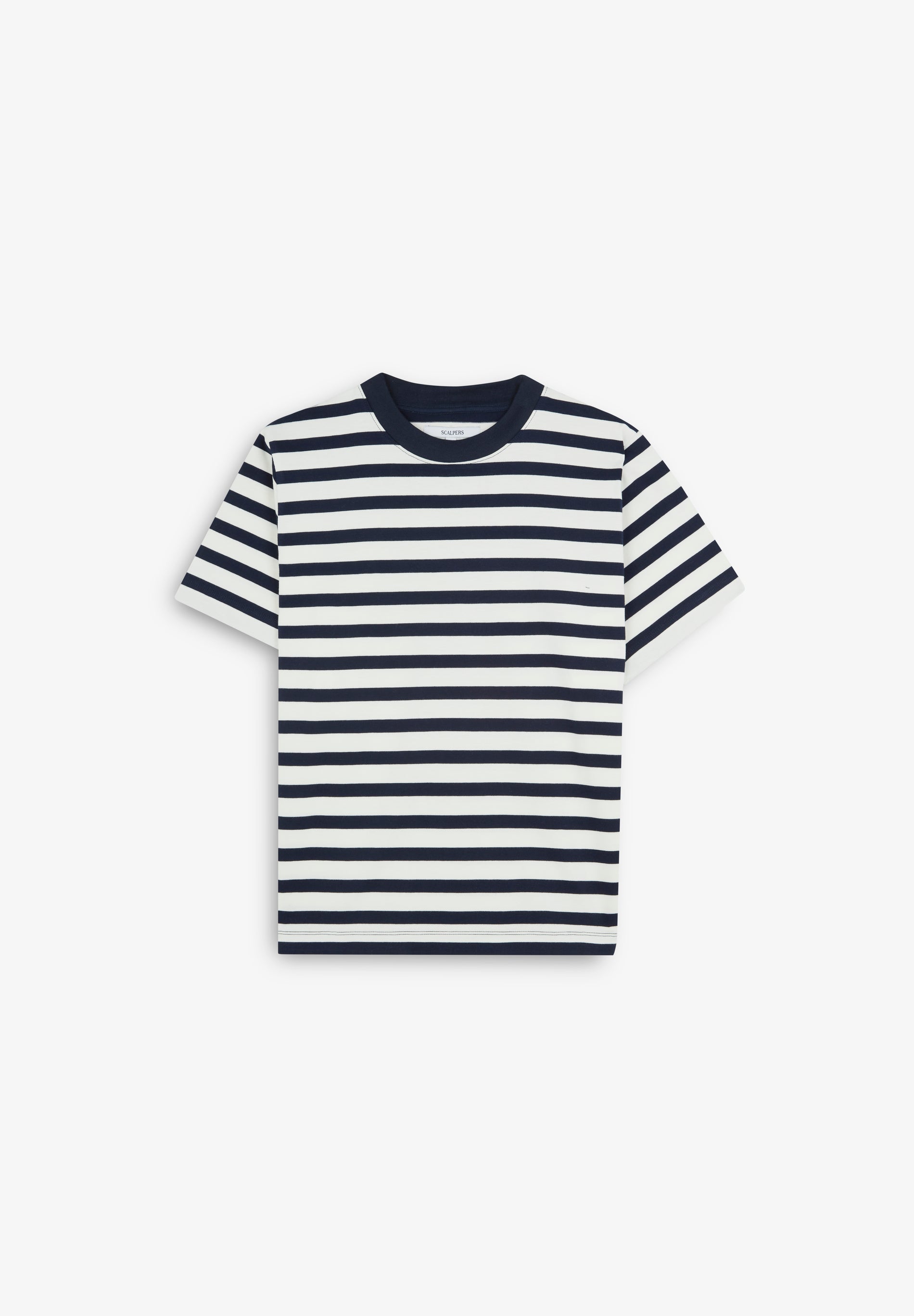 T-SHIRT ÀS RISCAS REGULAR FIT